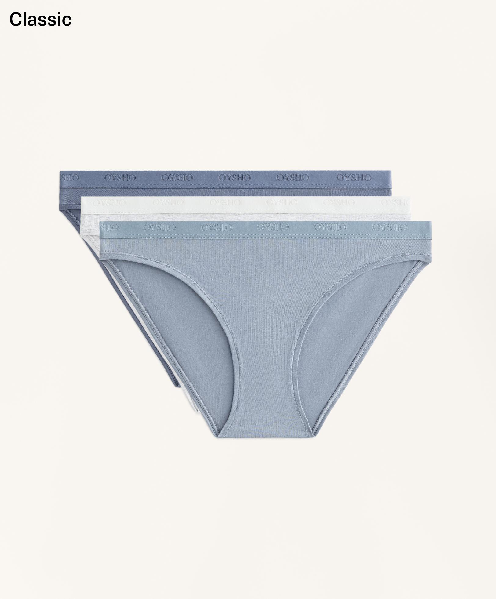 3 cotton blend classic briefs with logo 3 cotton blend classic briefs with logo