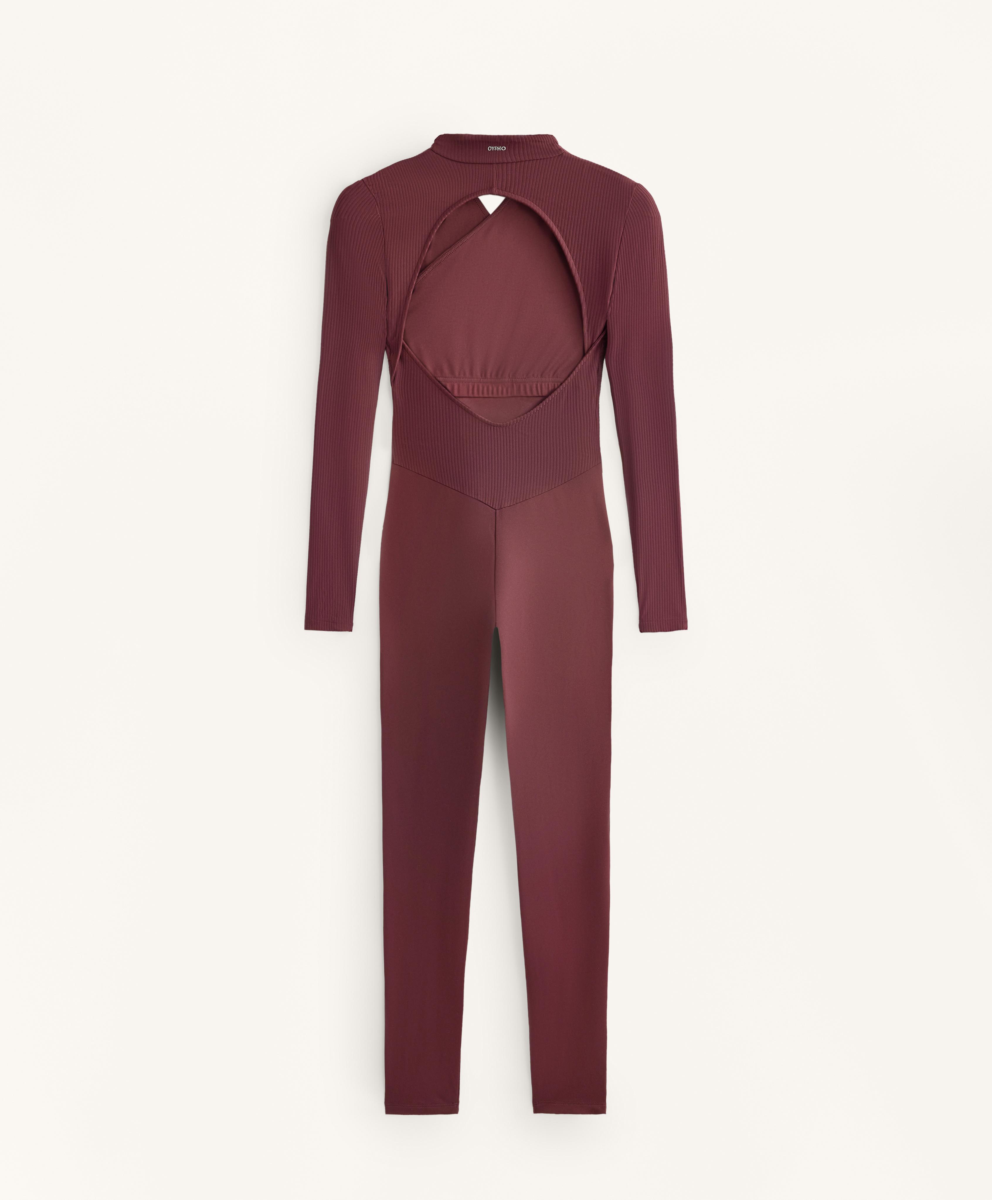 Comfortlux long sleeve crossover long jumpsuit | OYSHO România
