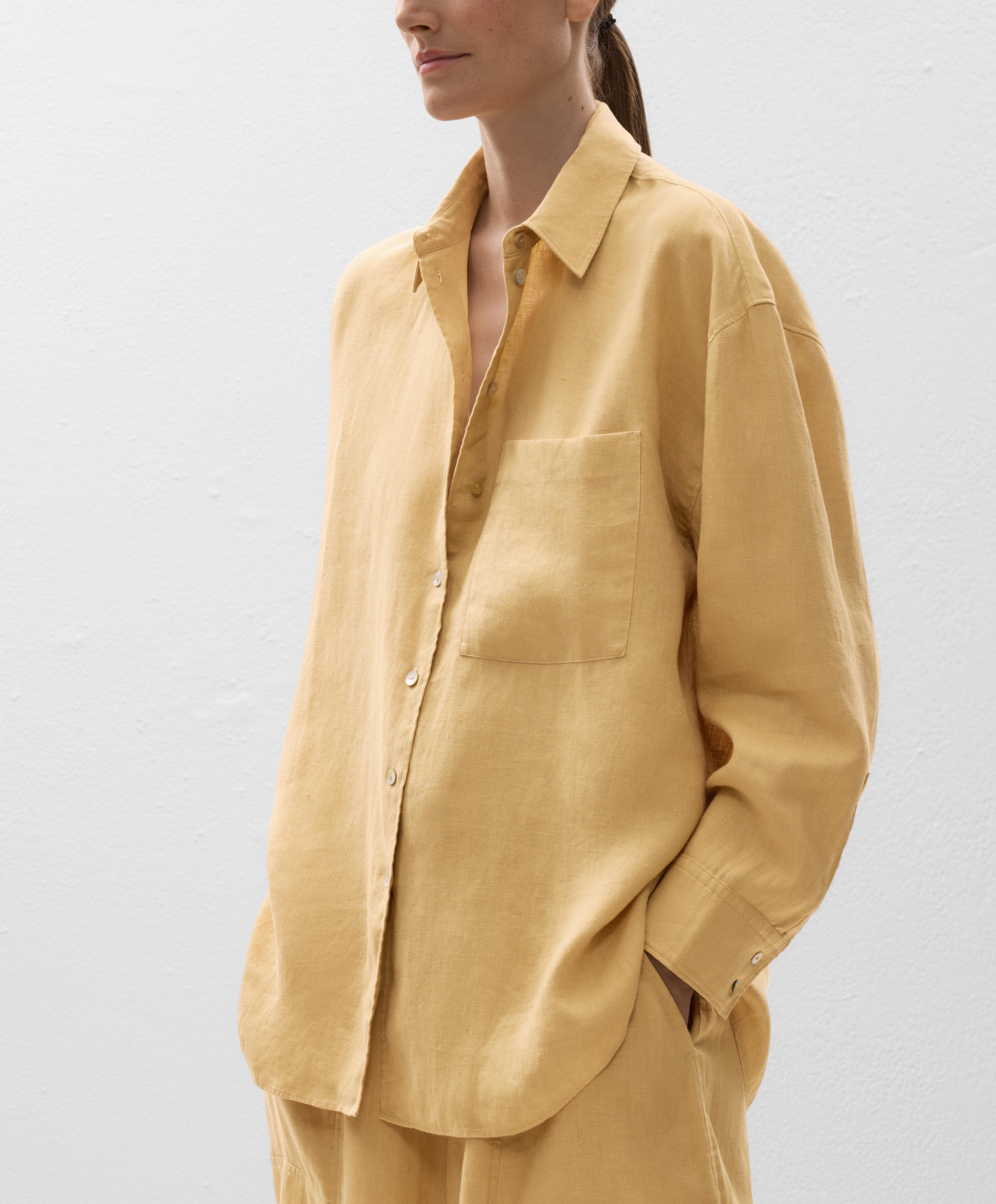 قميص مريح 100% من الكتان - تخفيضات قميص مريح 100% من الكتان - تخفيضات