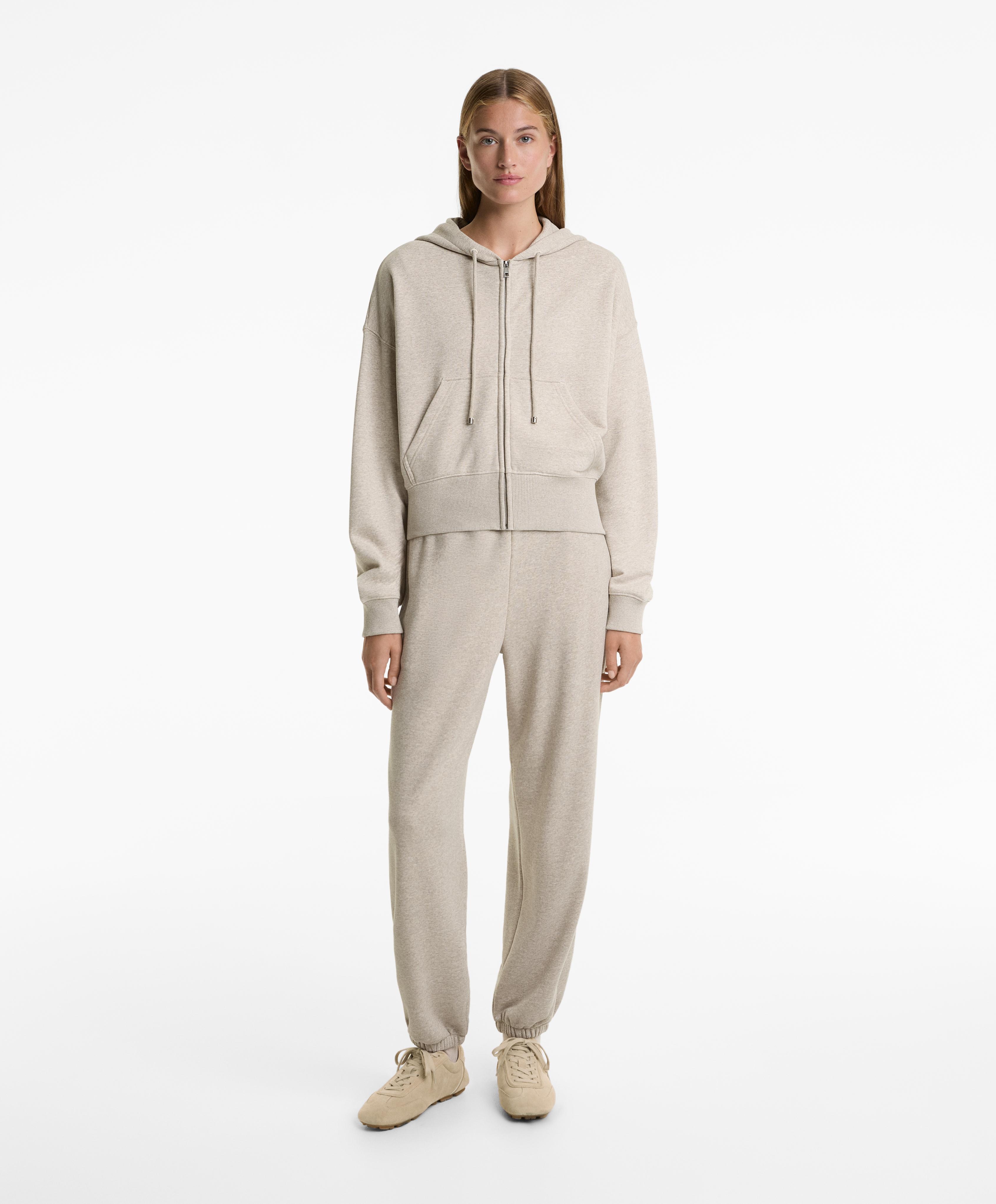 Total look jogger relaxed gris