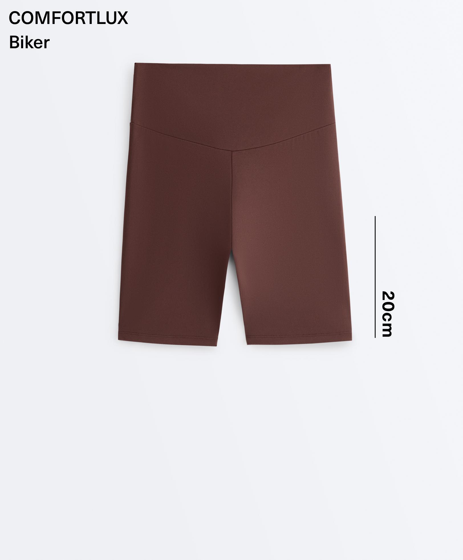 Comfortlux high-rise 20cm biker leggings