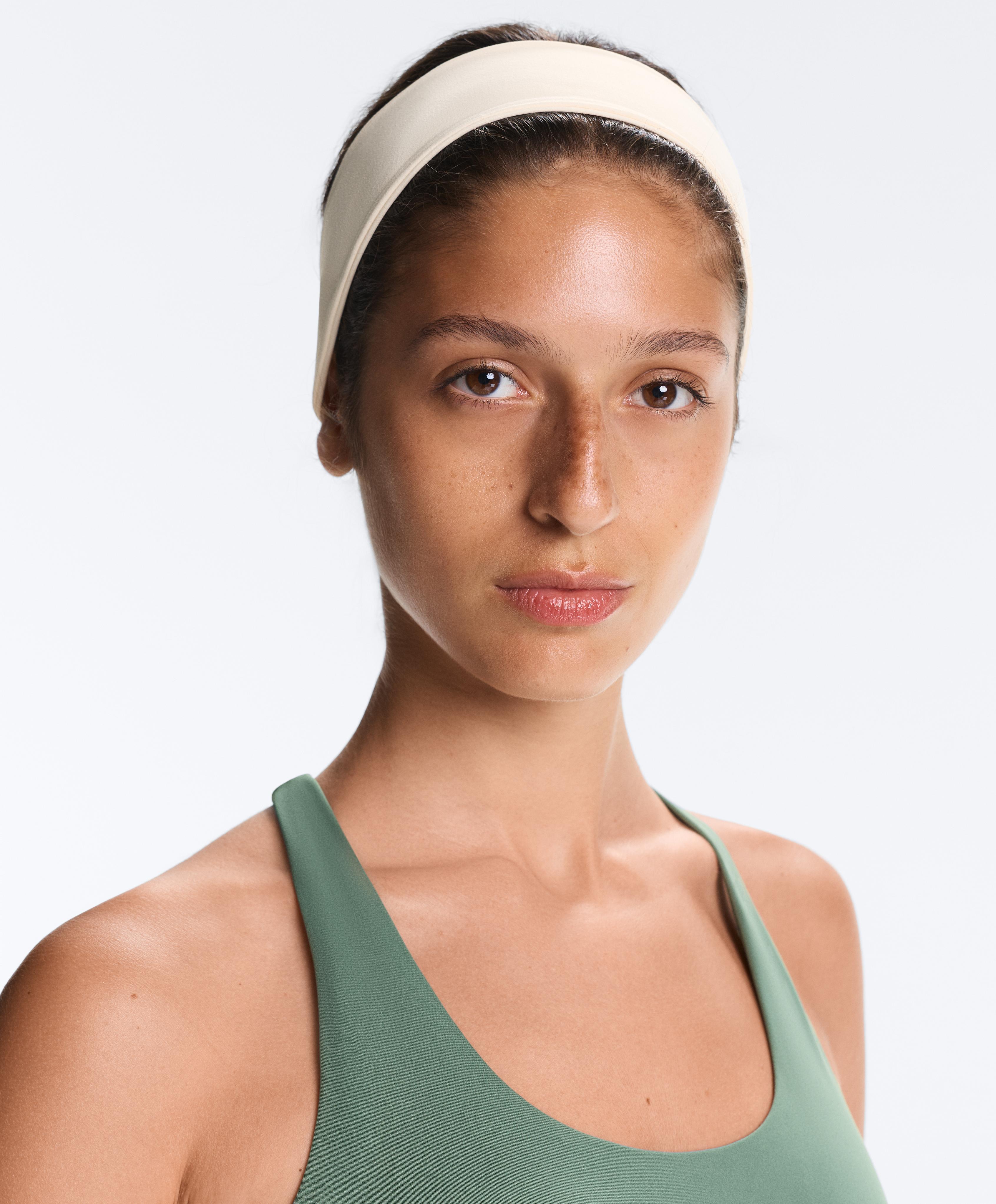 6cm sports headband — ECRU