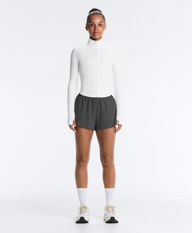 Short Light Touch technical jacket — WHITE  3