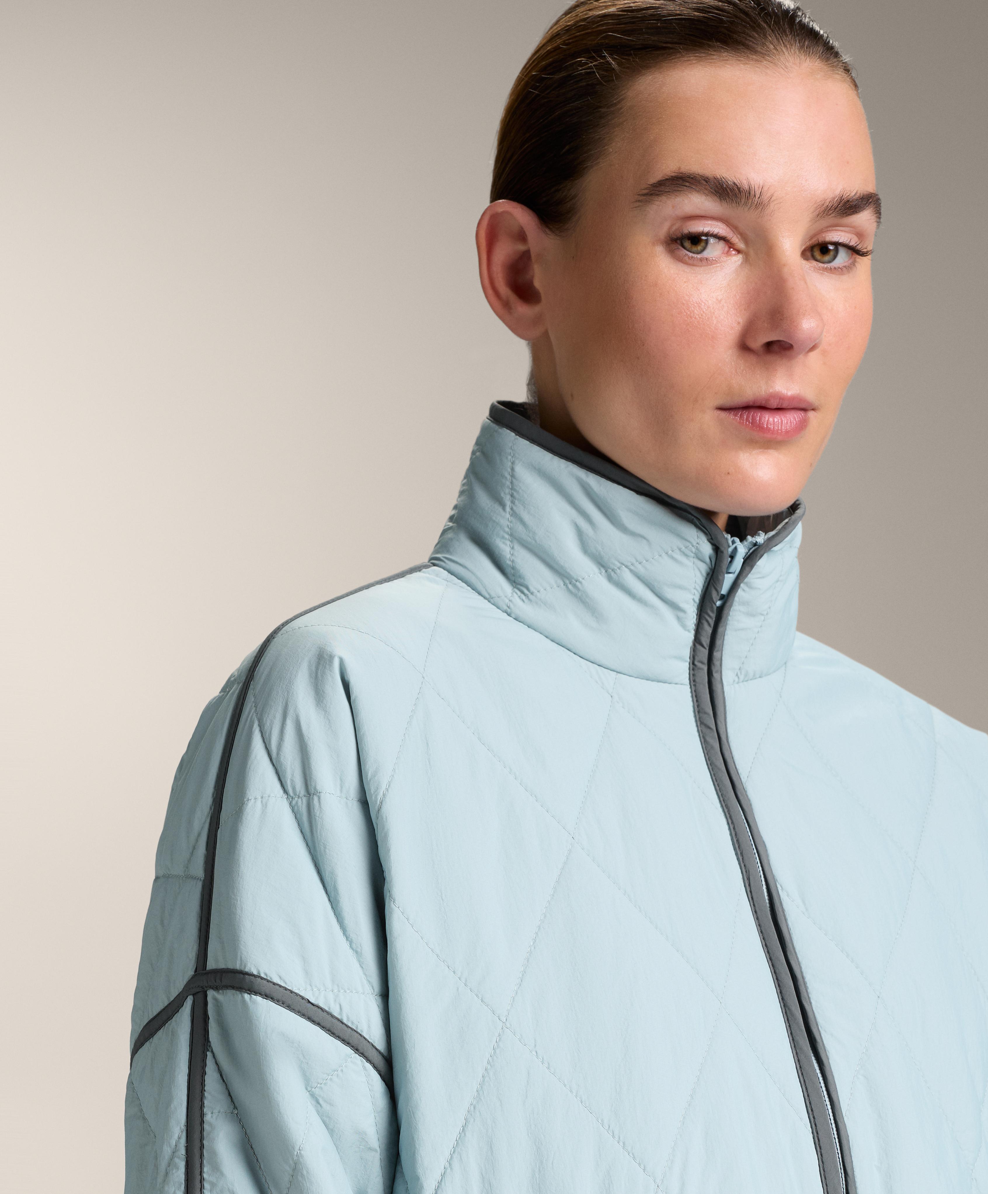Water-repellent FELLEX® AEROGEL padded jacket — DUSTY-BLUE