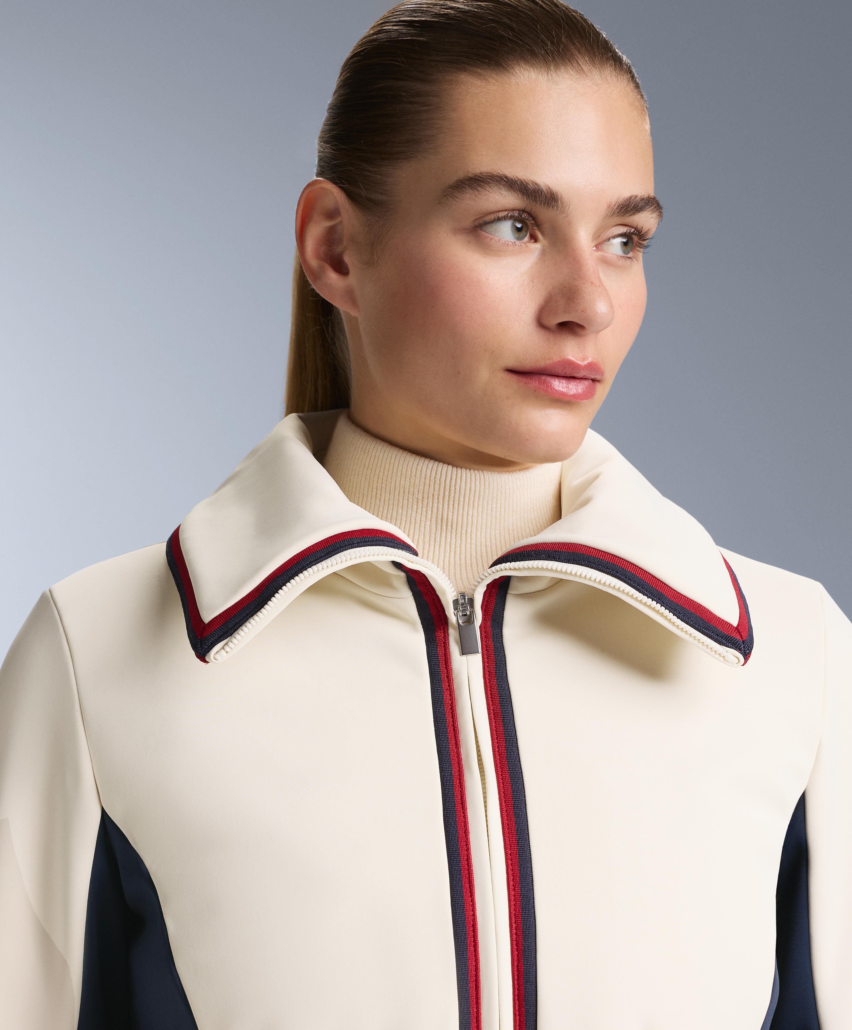 Primaloft® SKI water-resistant retro fitted jacket — PALE ECRU