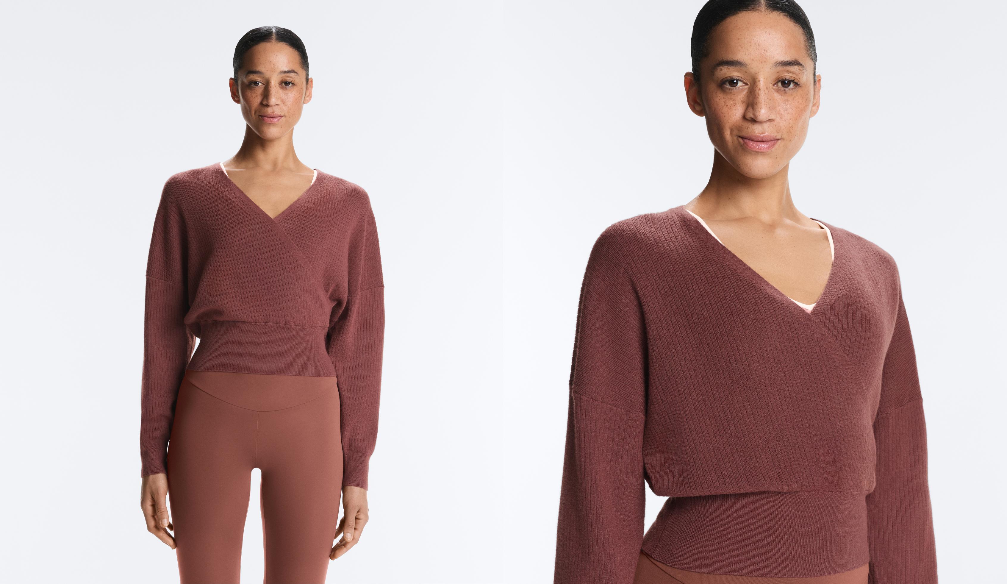 Pull en maille croisé - Soldes Pull en maille croisé - Soldes