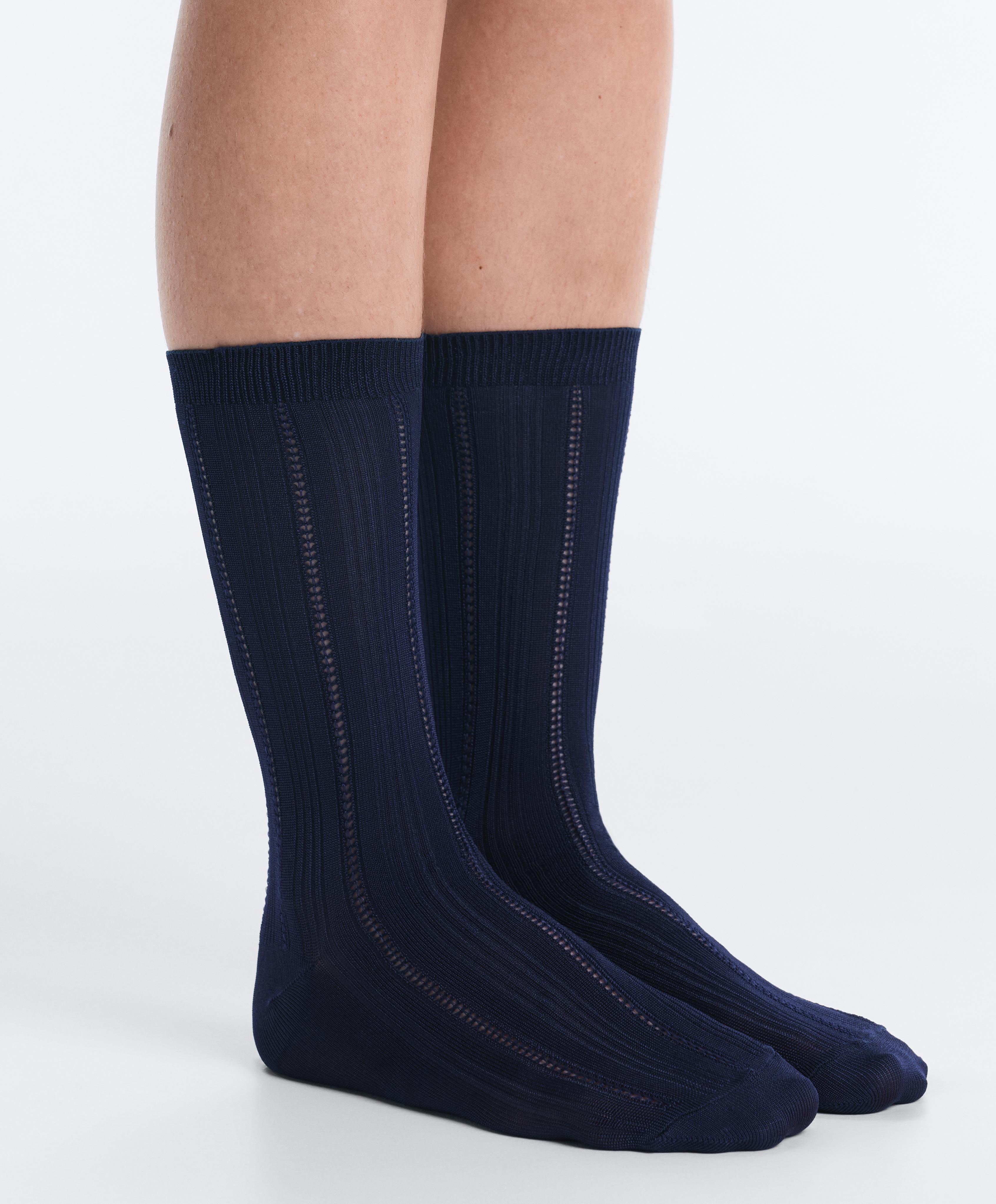 3 أزواج جوارب كلاسيكية مضلعة