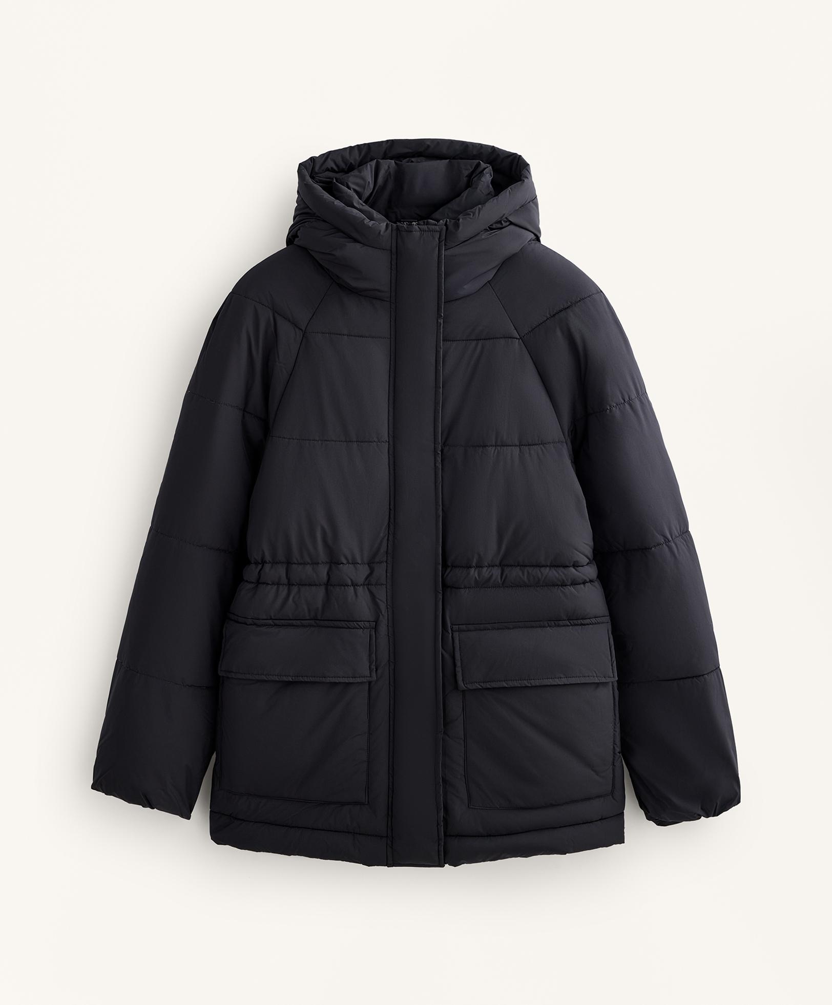 Primaloft® water-repellent padded jacket — BLACK