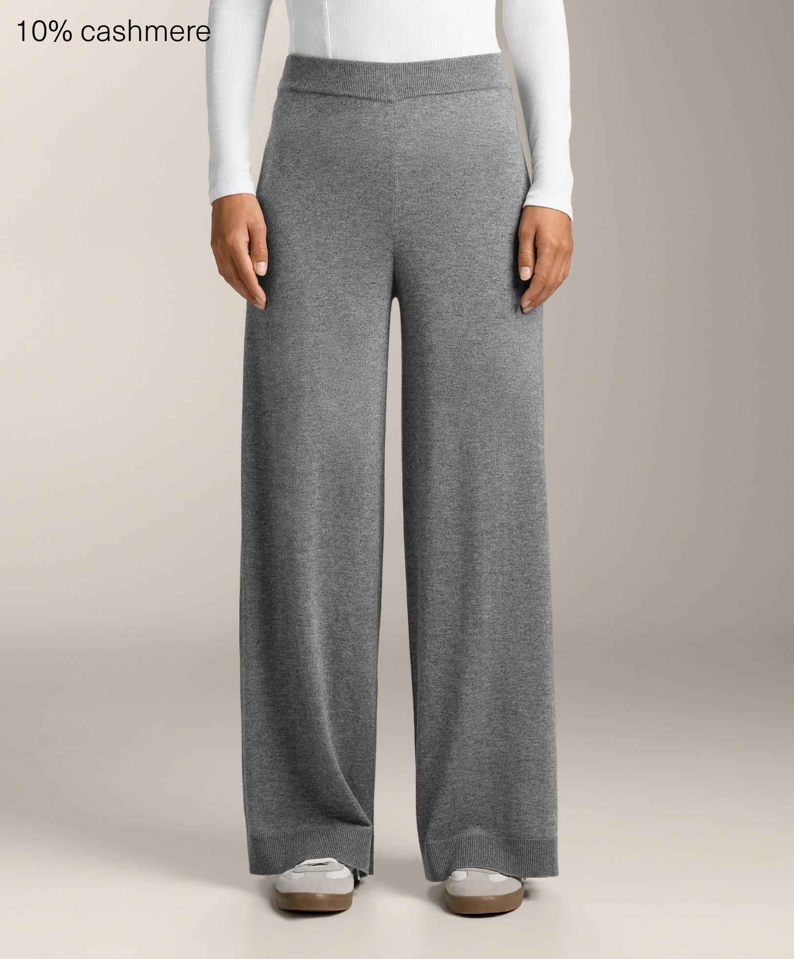 Taisni adīti svārki ar 10% kašmira