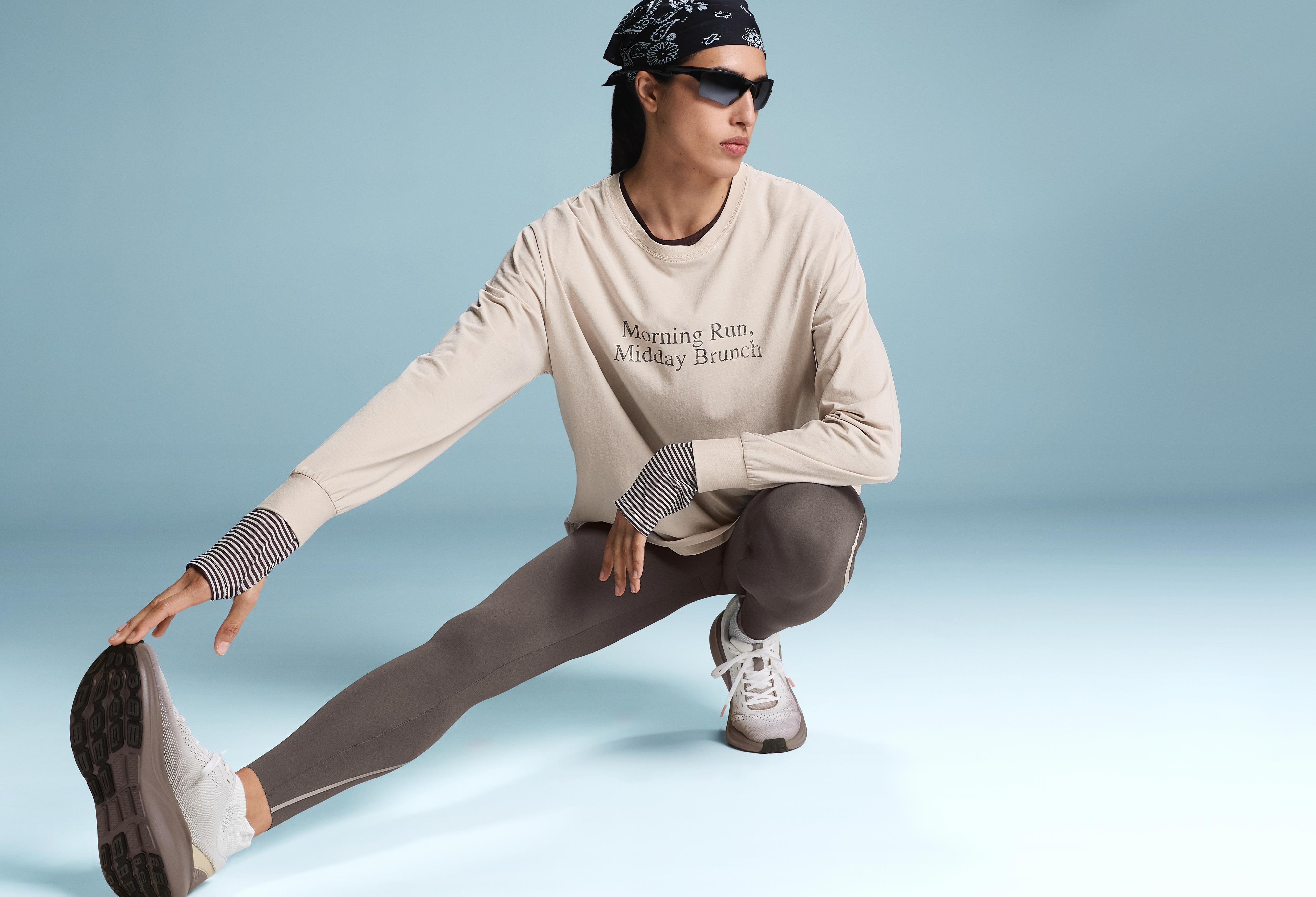 Tričko s dlhým rukávom a textom, z bavlnenej zmesi