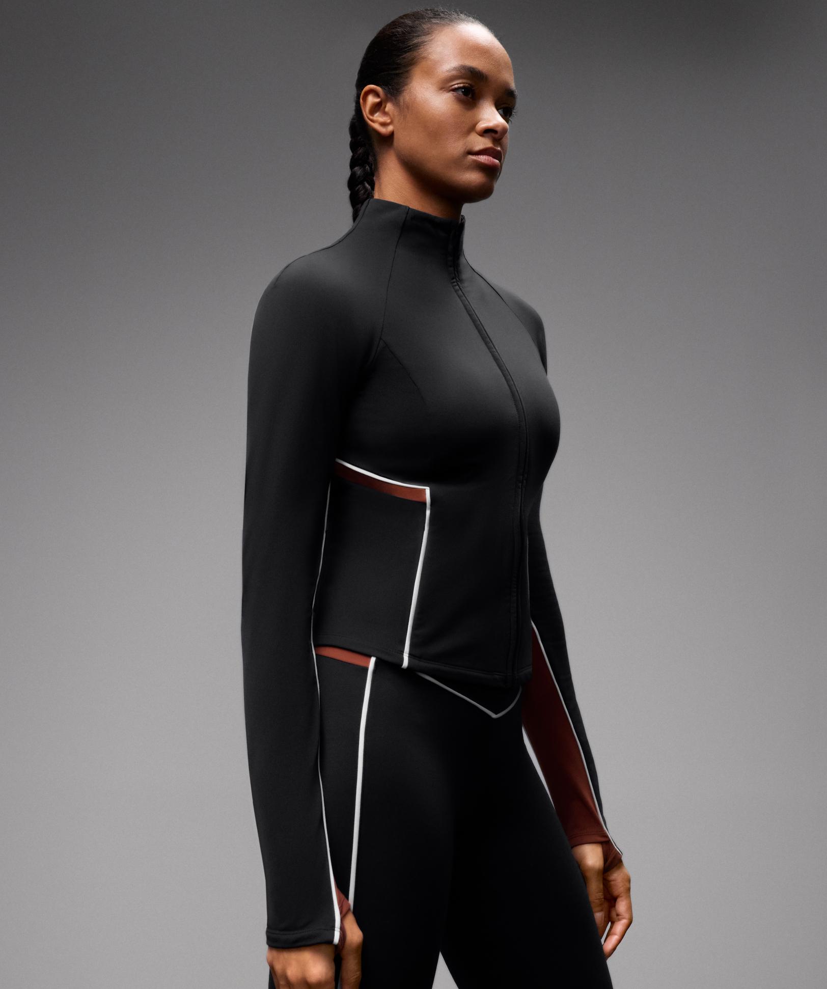 Light warm piping technical jacket Light warm piping technical jacket