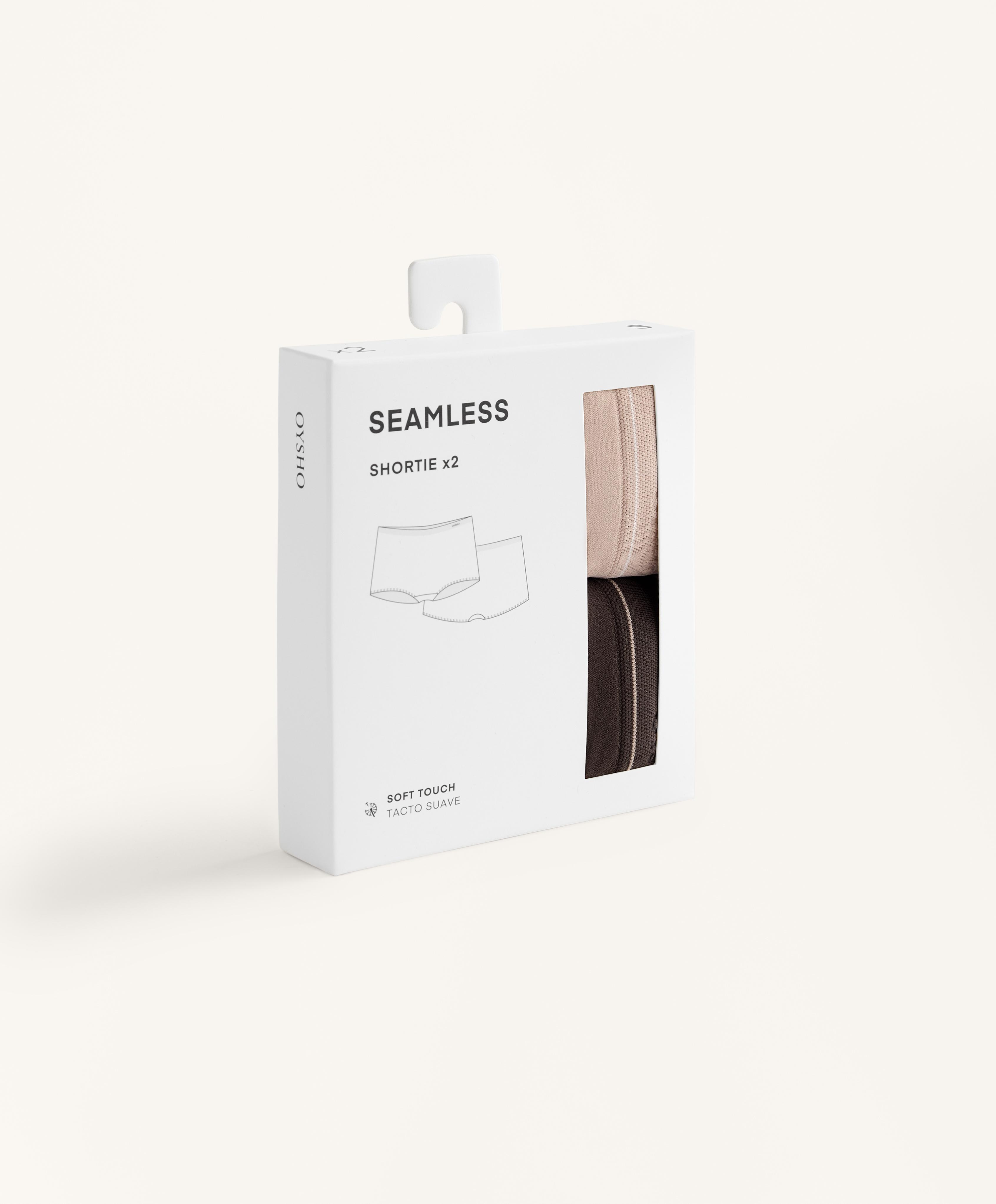 2 shortie-trosor seamless soft touch