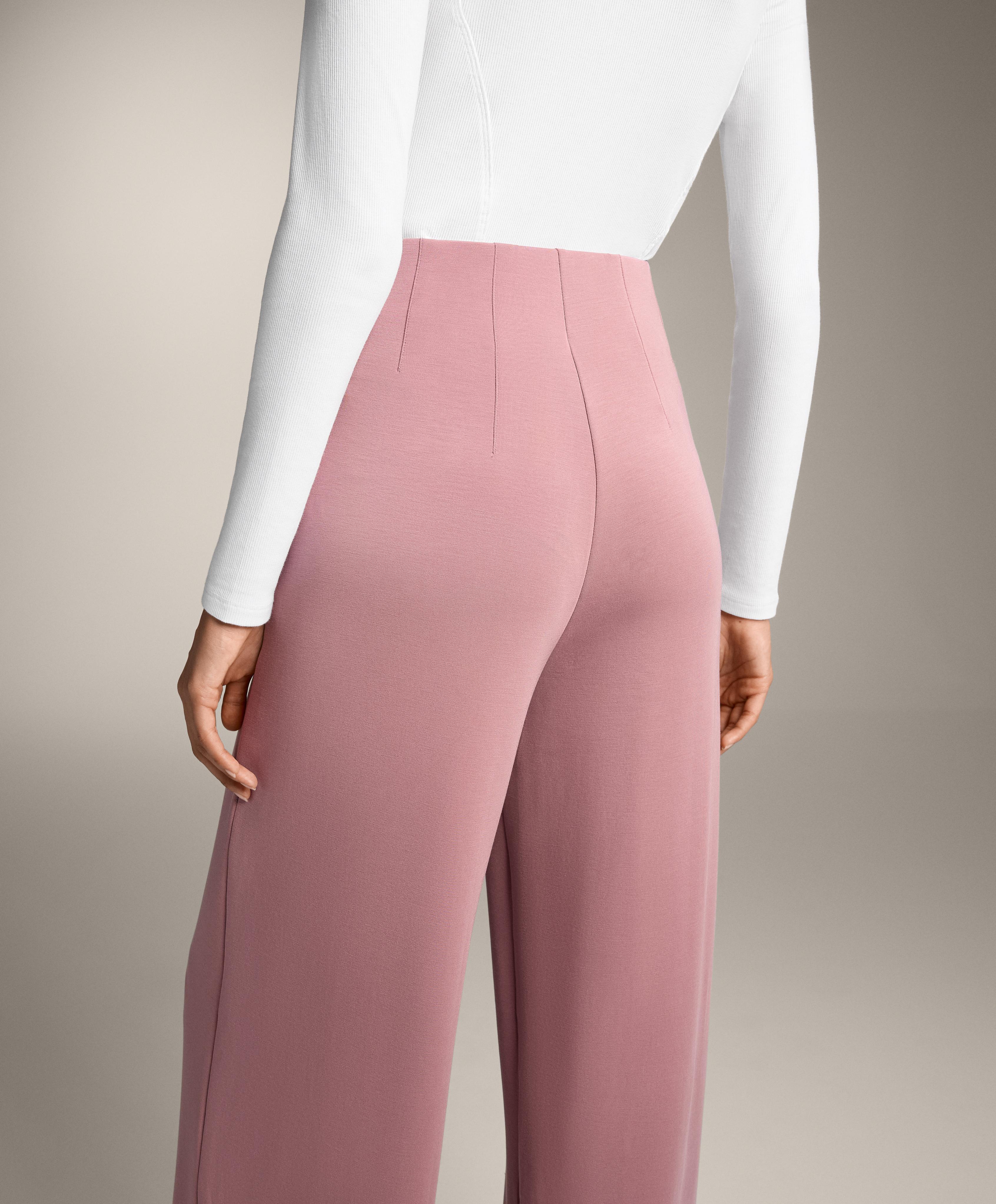 Pantalon droit à nervure avec modal au toucher doux - Soldes