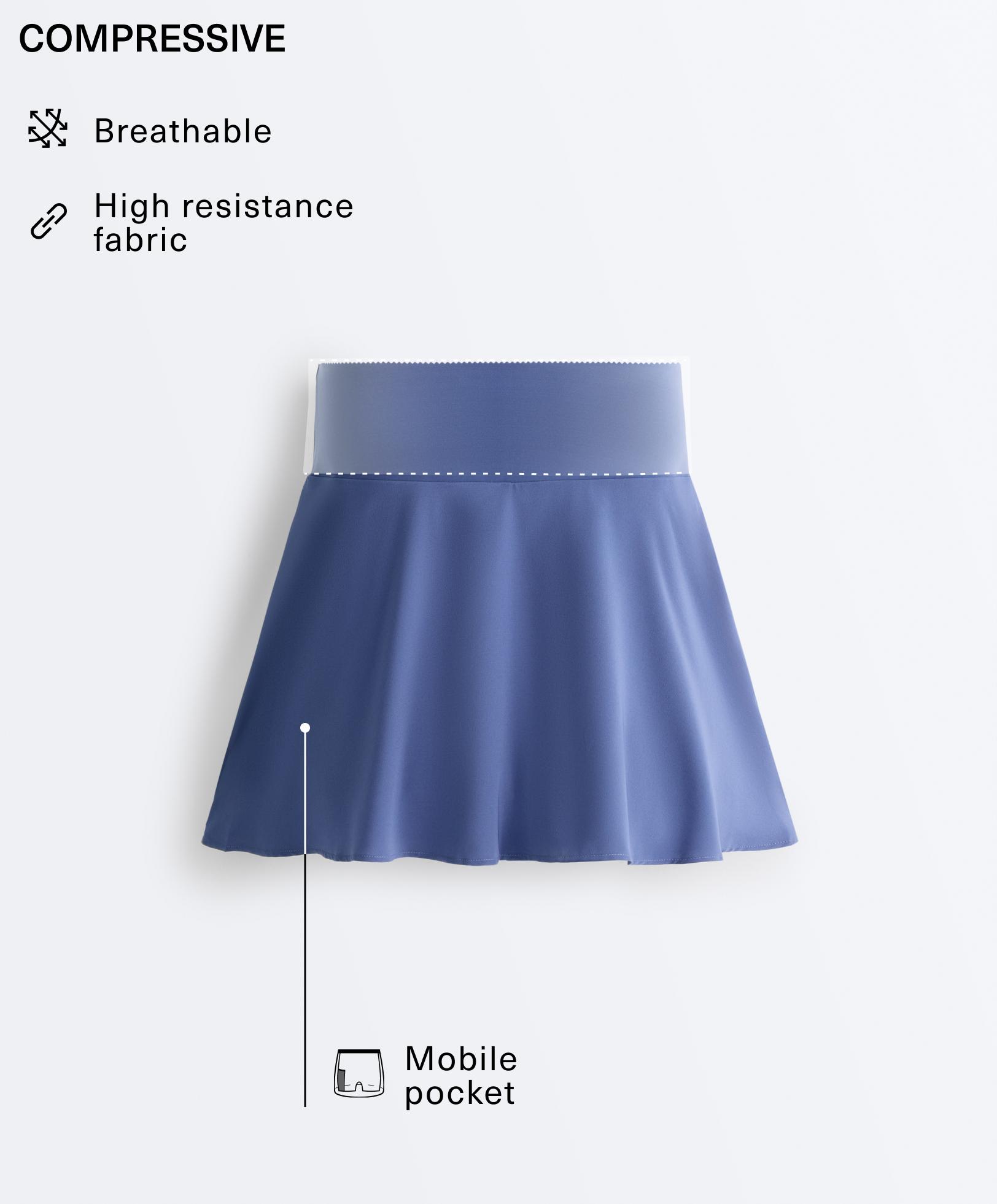 High rise Compressive skirt High rise Compressive skirt