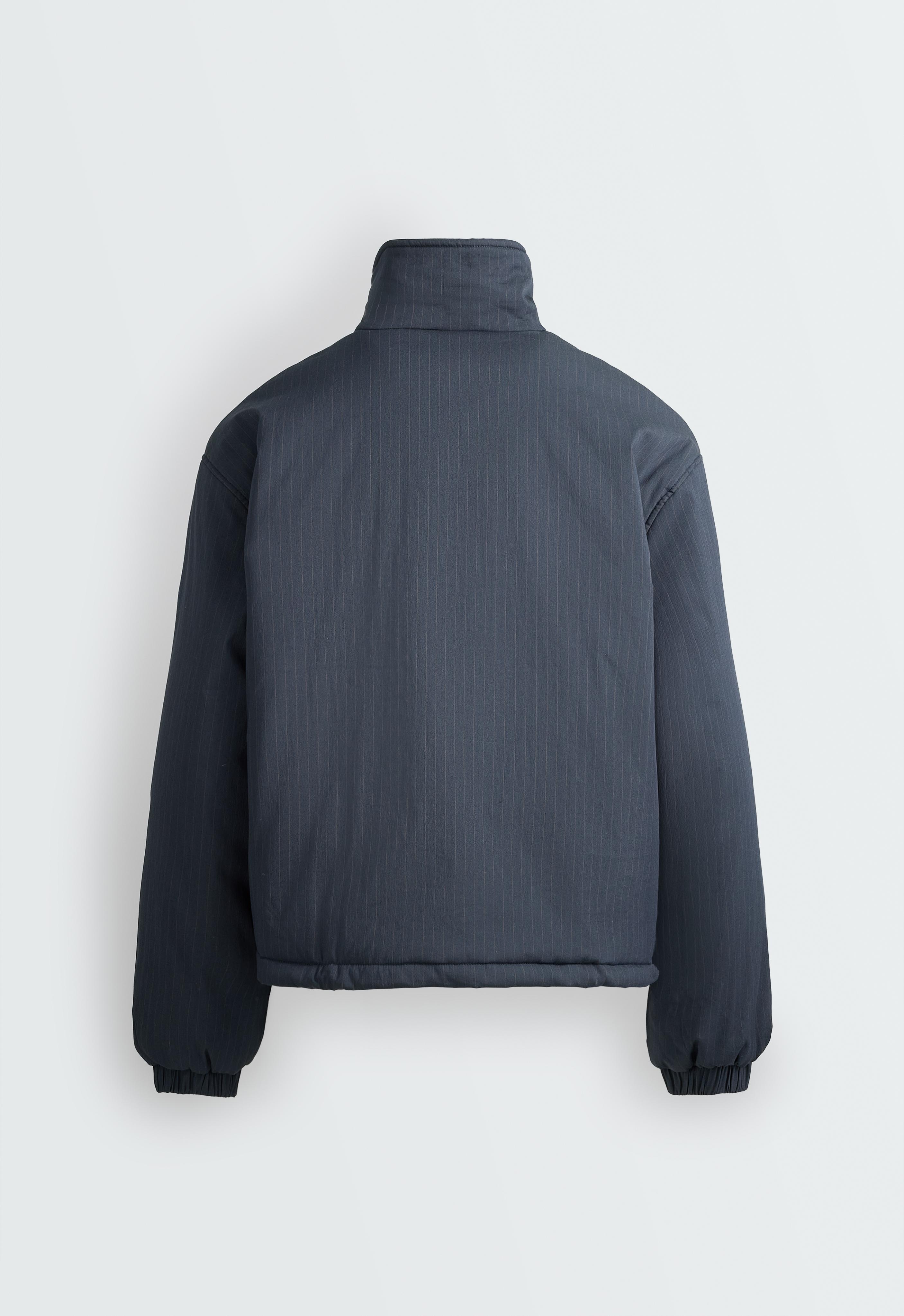 FELLEX® AEROGEL A-line canvas padded jacket — MAUVE-BLUE