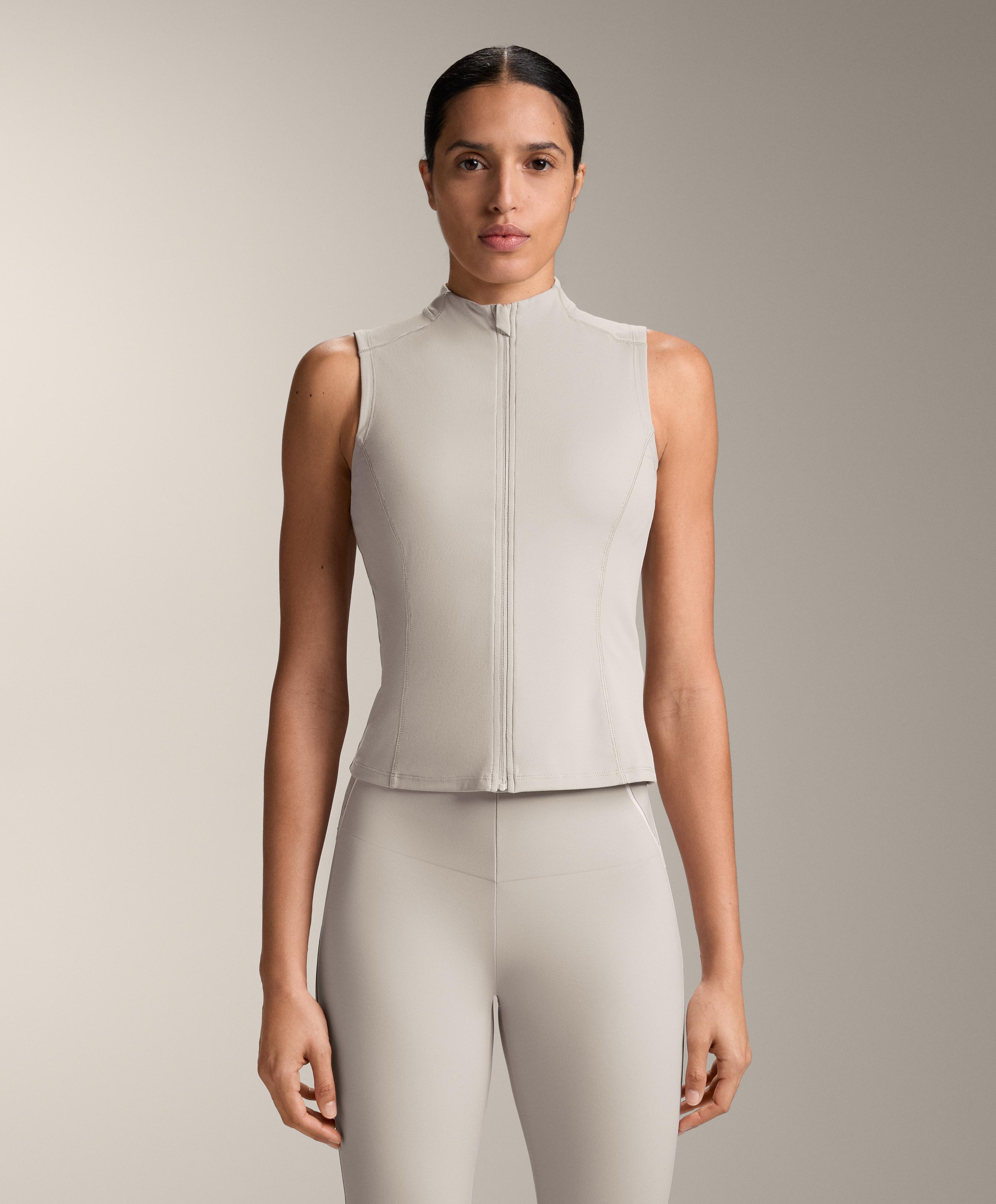 Maglietta senza maniche con zip Maglietta senza maniche con zip