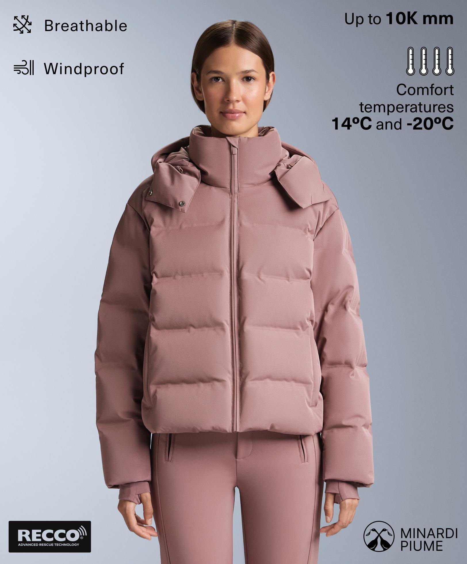 Veste 80% duvet et 20% plumes MINARDI PIUME SKI résistante à l'eau - Soldes Veste 80% duvet et 20% plumes MINARDI PIUME SKI résistante à l'eau - Soldes