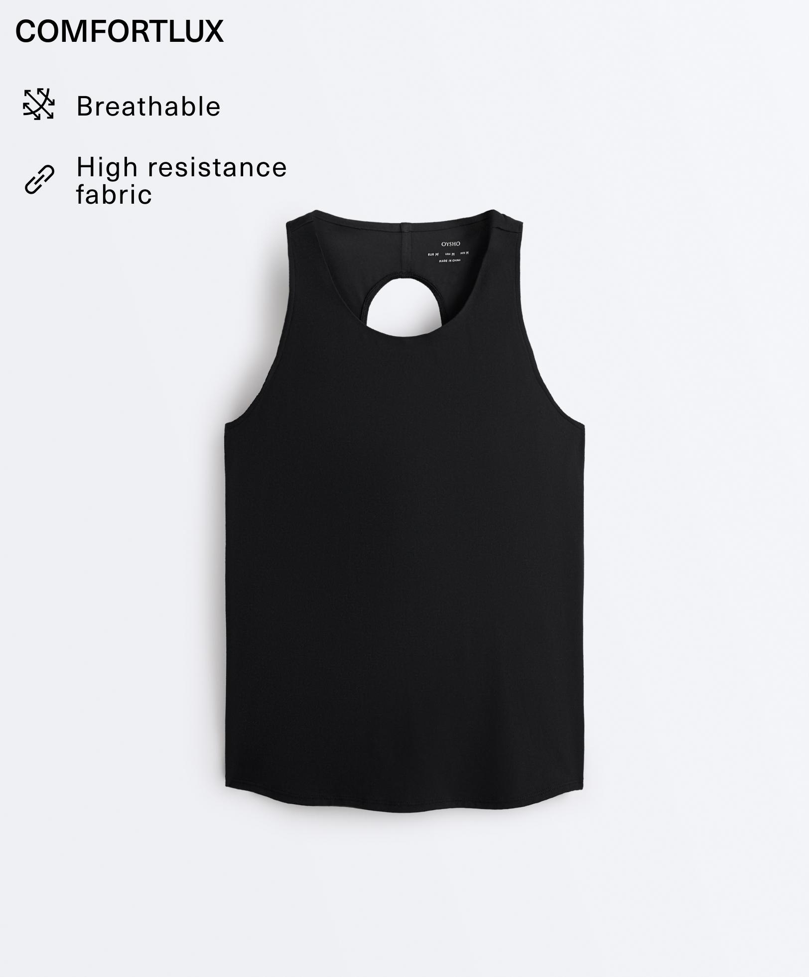 Cross-back comfortlux T-shirt Cross-back comfortlux T-shirt