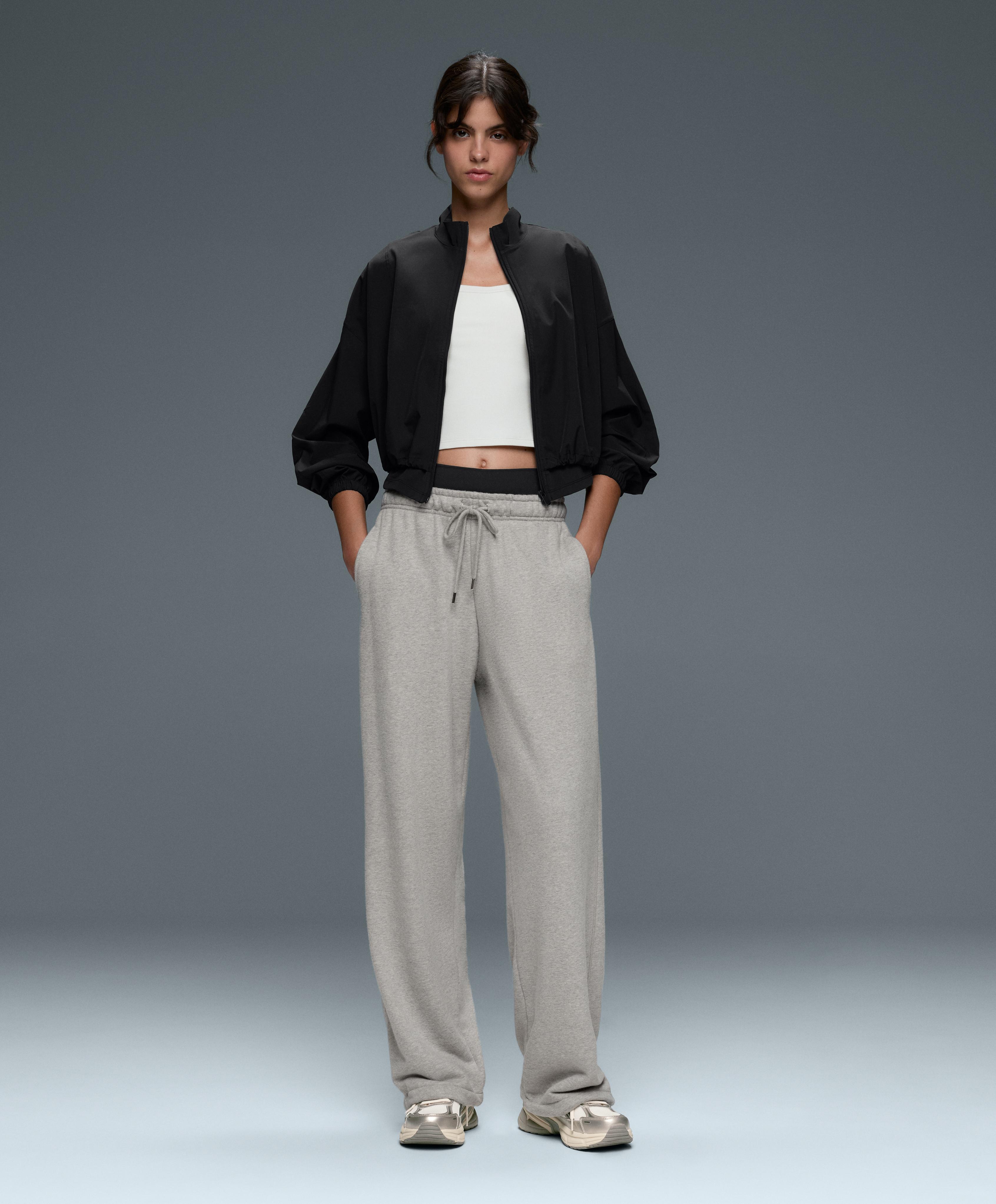 Double stretch technical jacket — BLACK