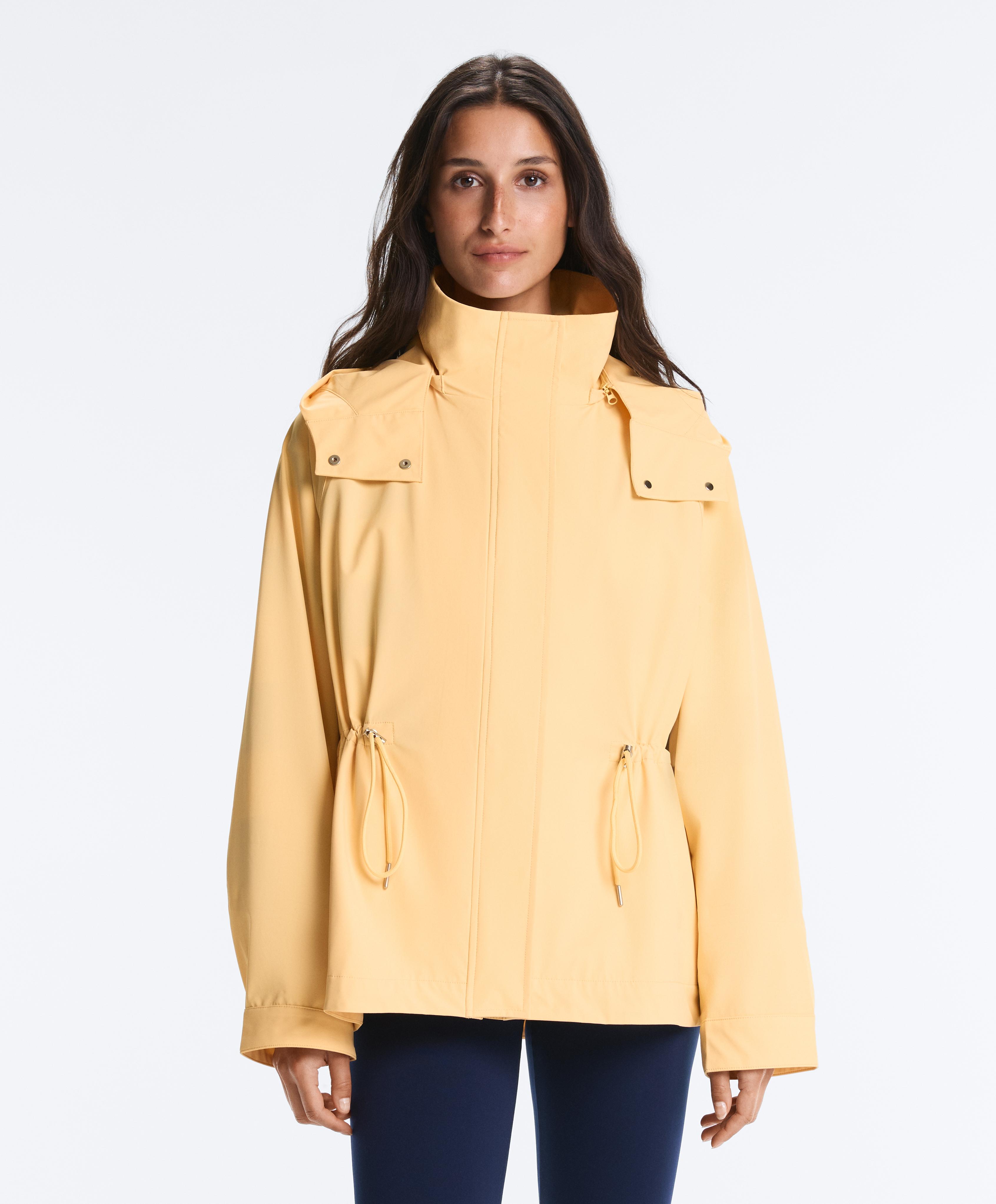 Extra lightweight 10k waterproof jacket — PALE YELLOW