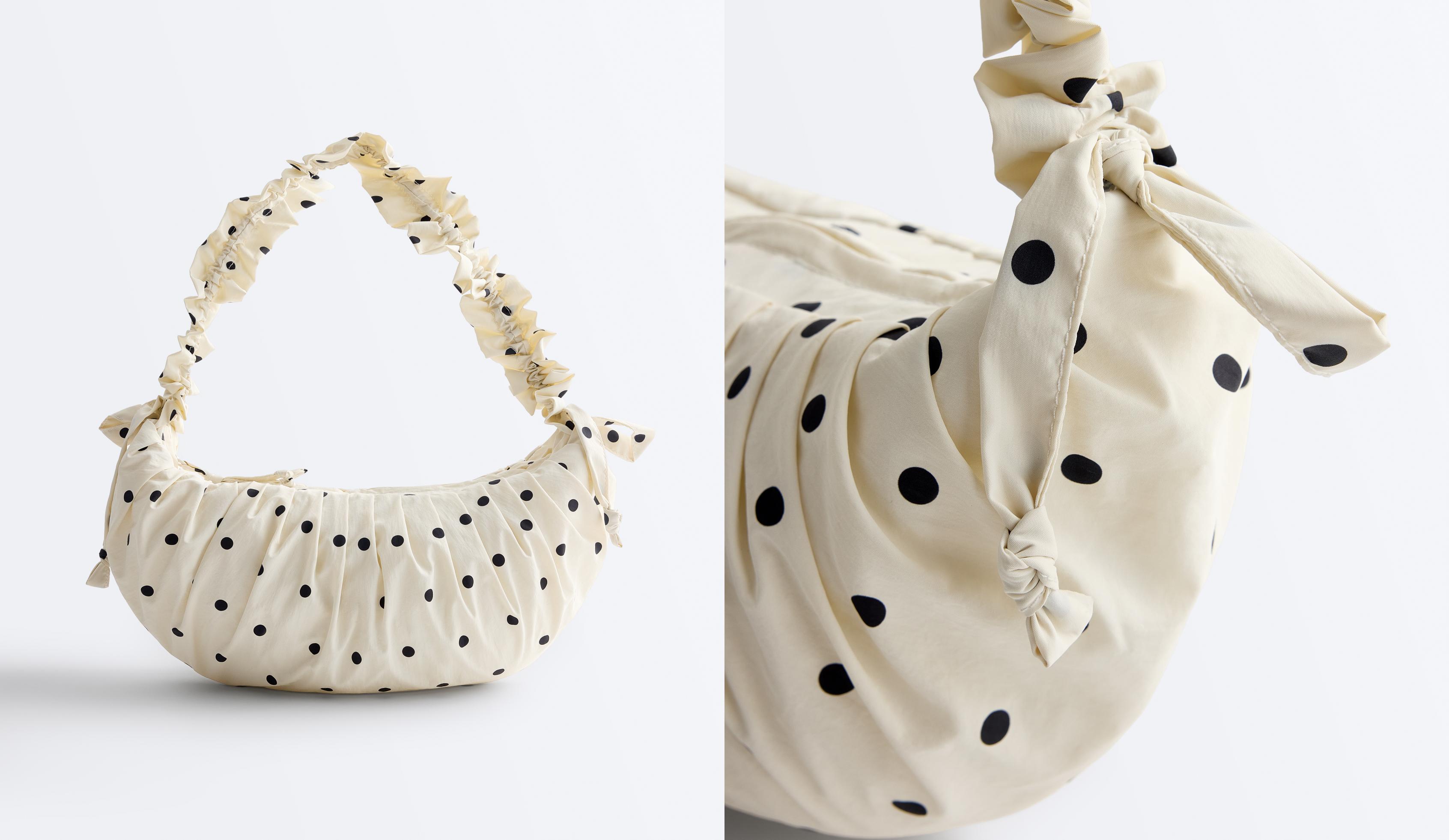 Polka dot print crossbody bag Polka dot print crossbody bag