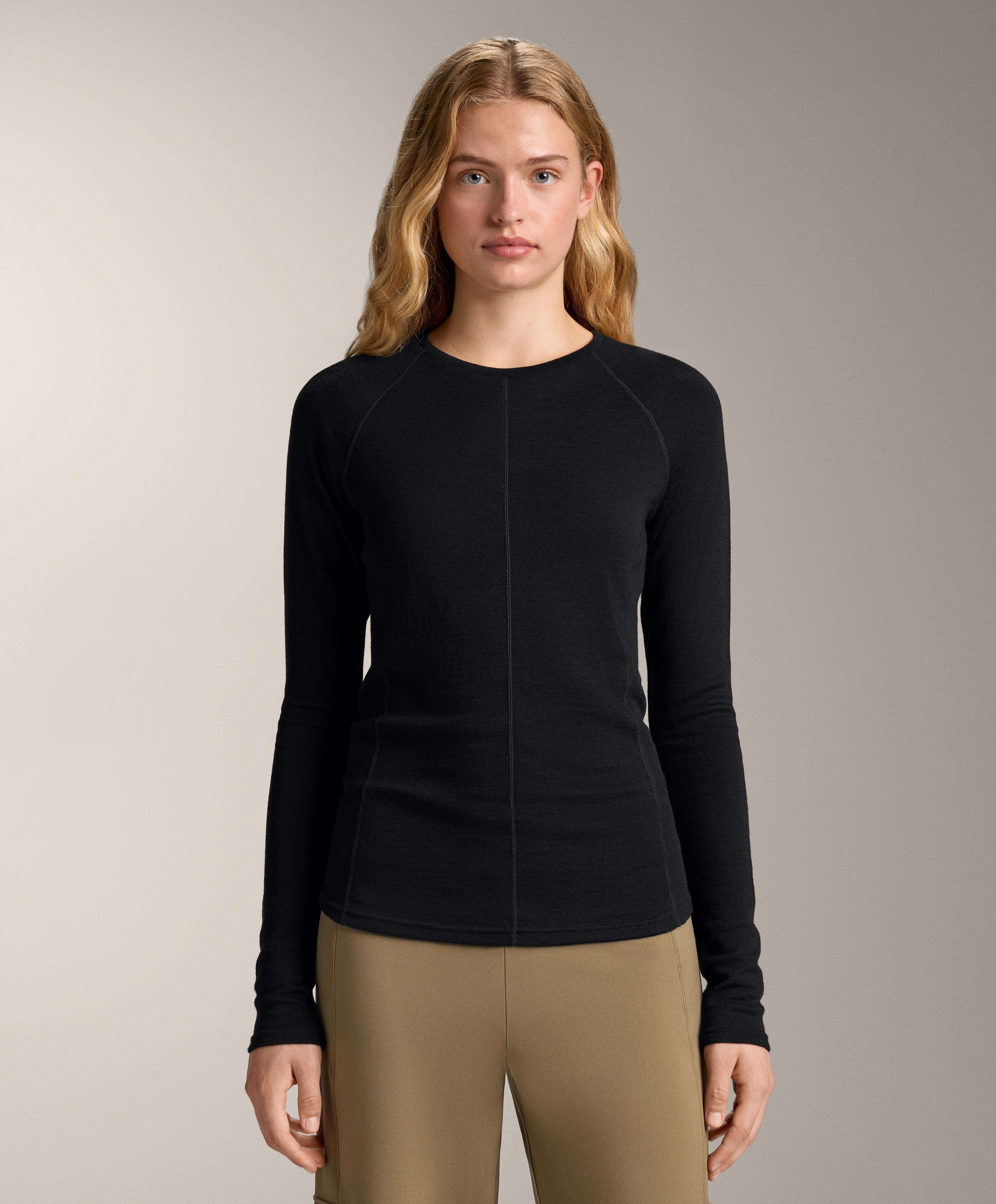 Playera térmica base layer mezcla lana merino Playera térmica base layer mezcla lana merino