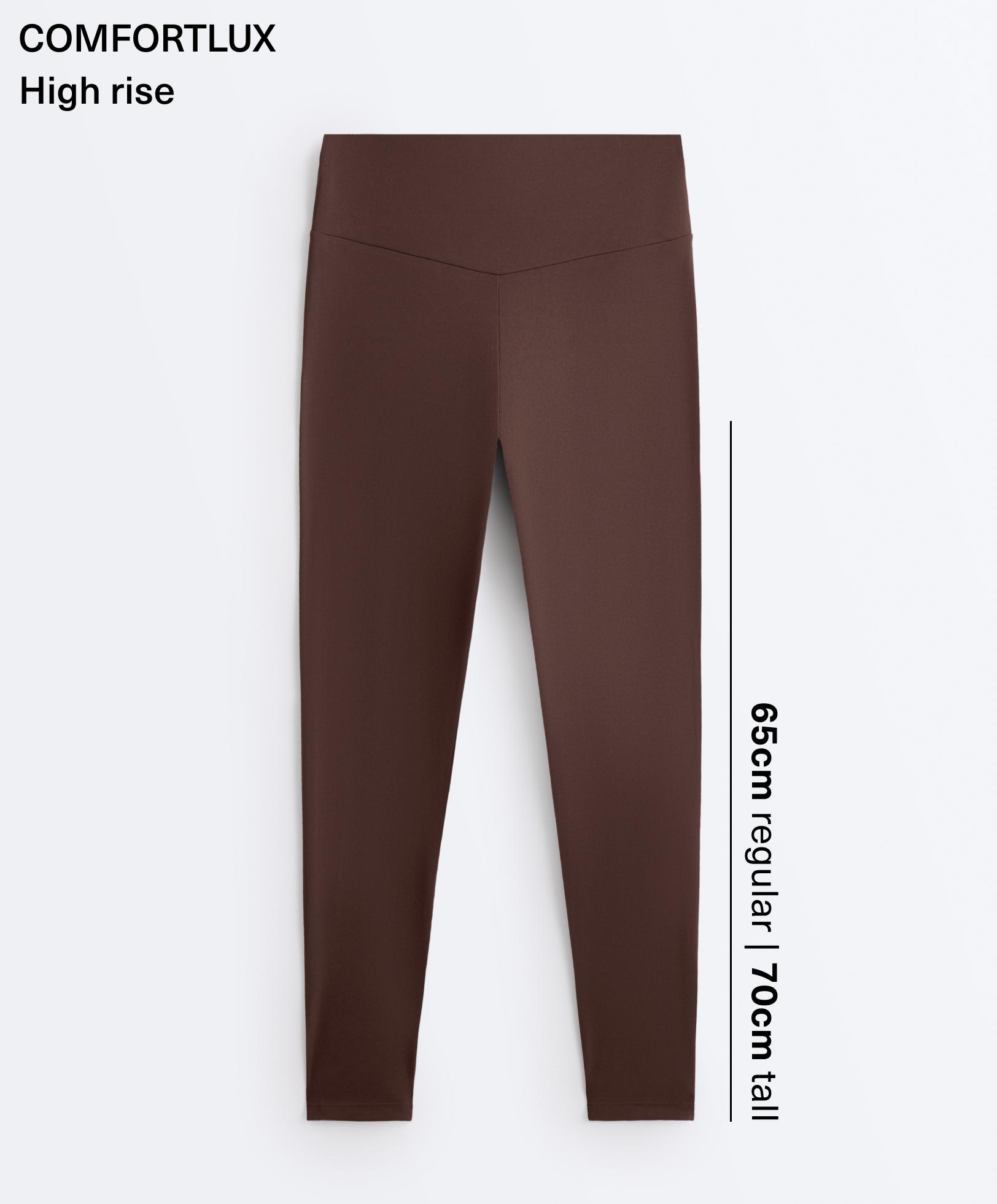Comfortlux high-rise ankle-length leggings