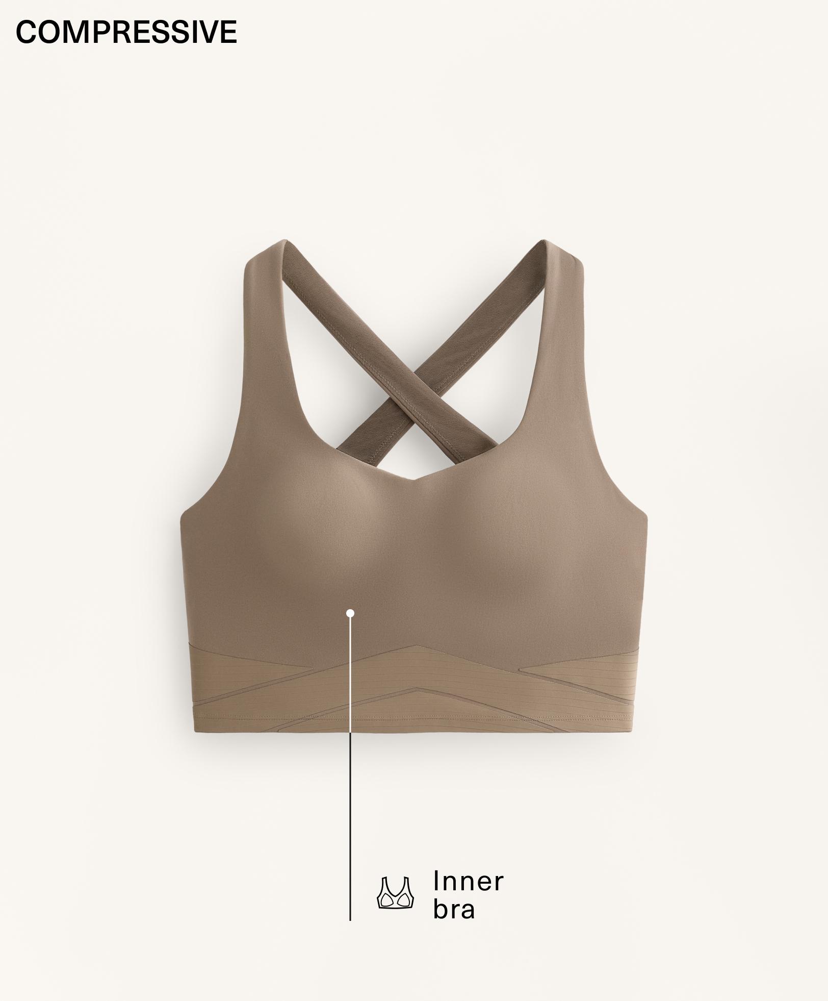 Compressive tanktop met blokken