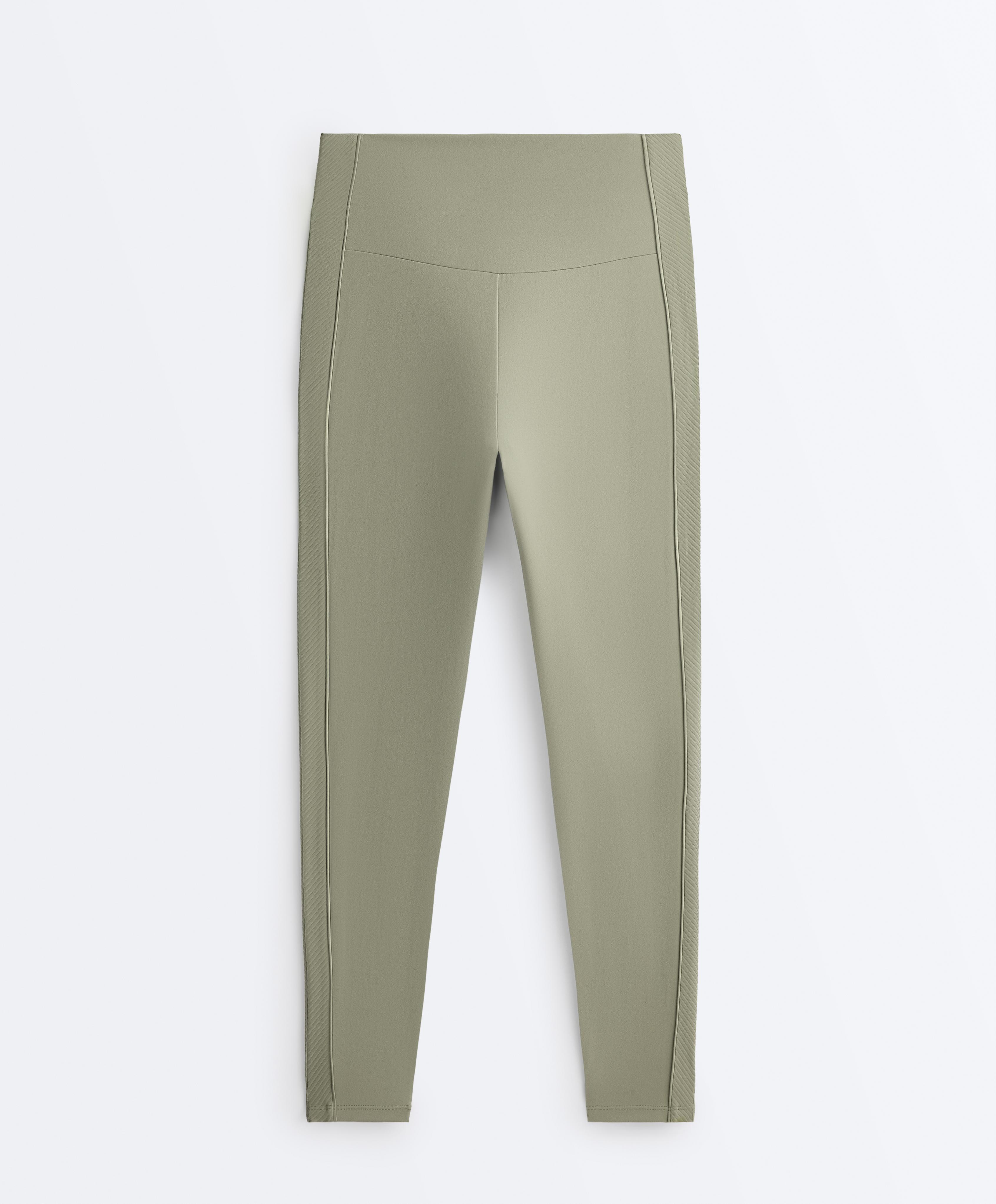 Leggings tobilleros high rise Comfortlux rib - Rebajas
