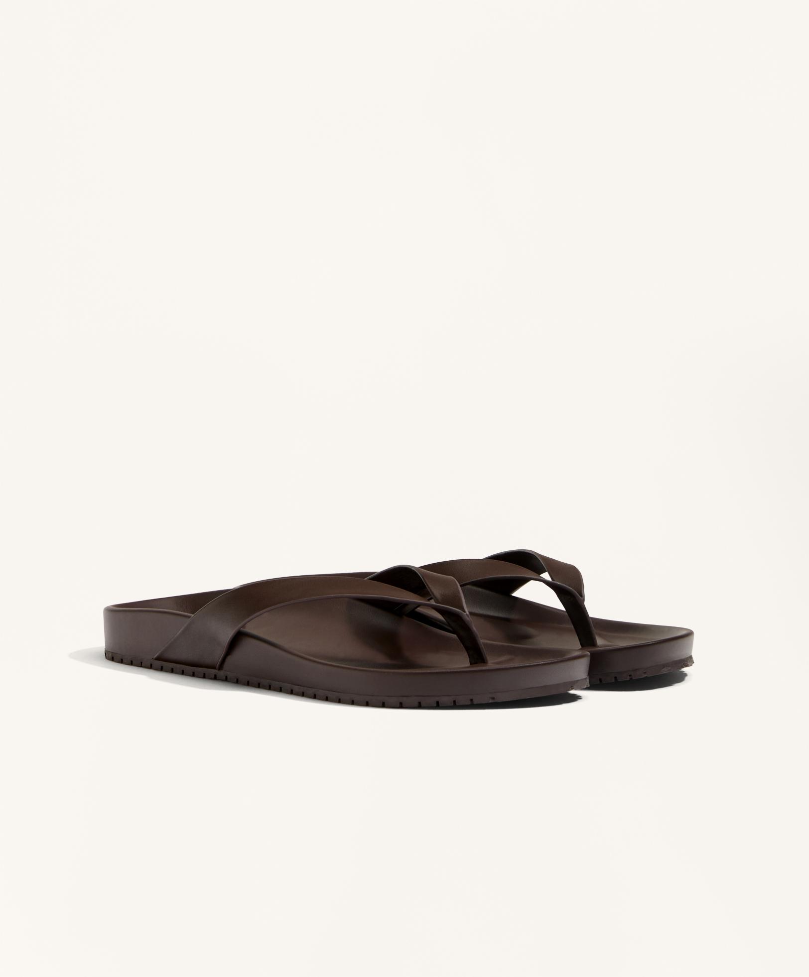 Sandalia plana con tiras - Rebajas Sandalia plana con tiras - Rebajas