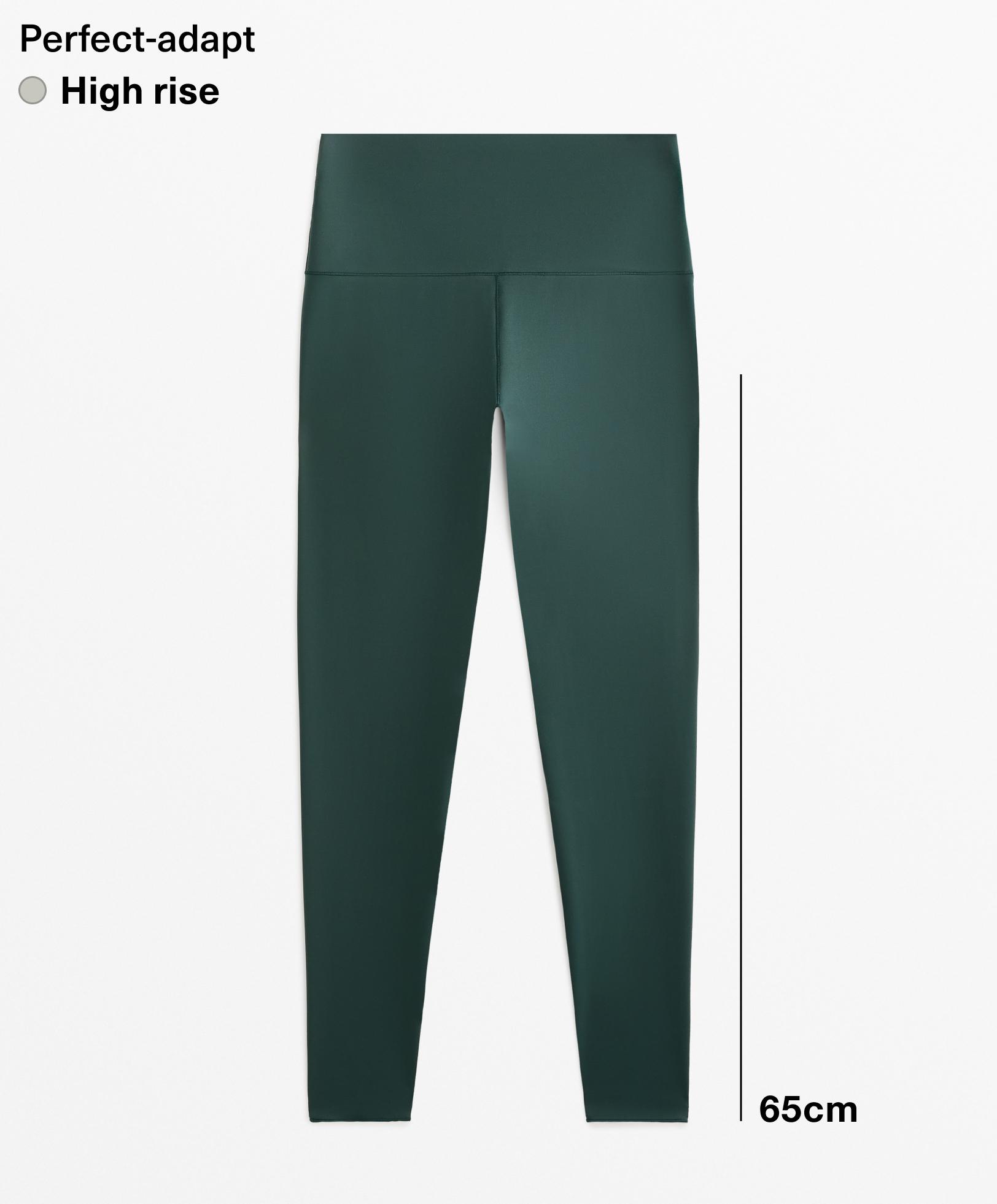 Ankellånga leggings high rise perfect-adapt 65 cm