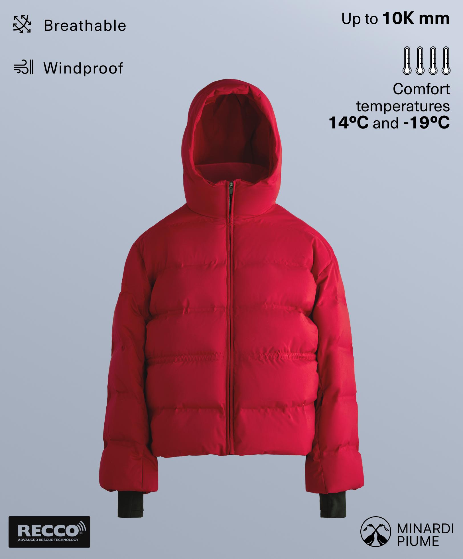 MINARDI PIUME SKI water-resistant down padded lightweight jacket MINARDI PIUME SKI water-resistant down padded lightweight jacket