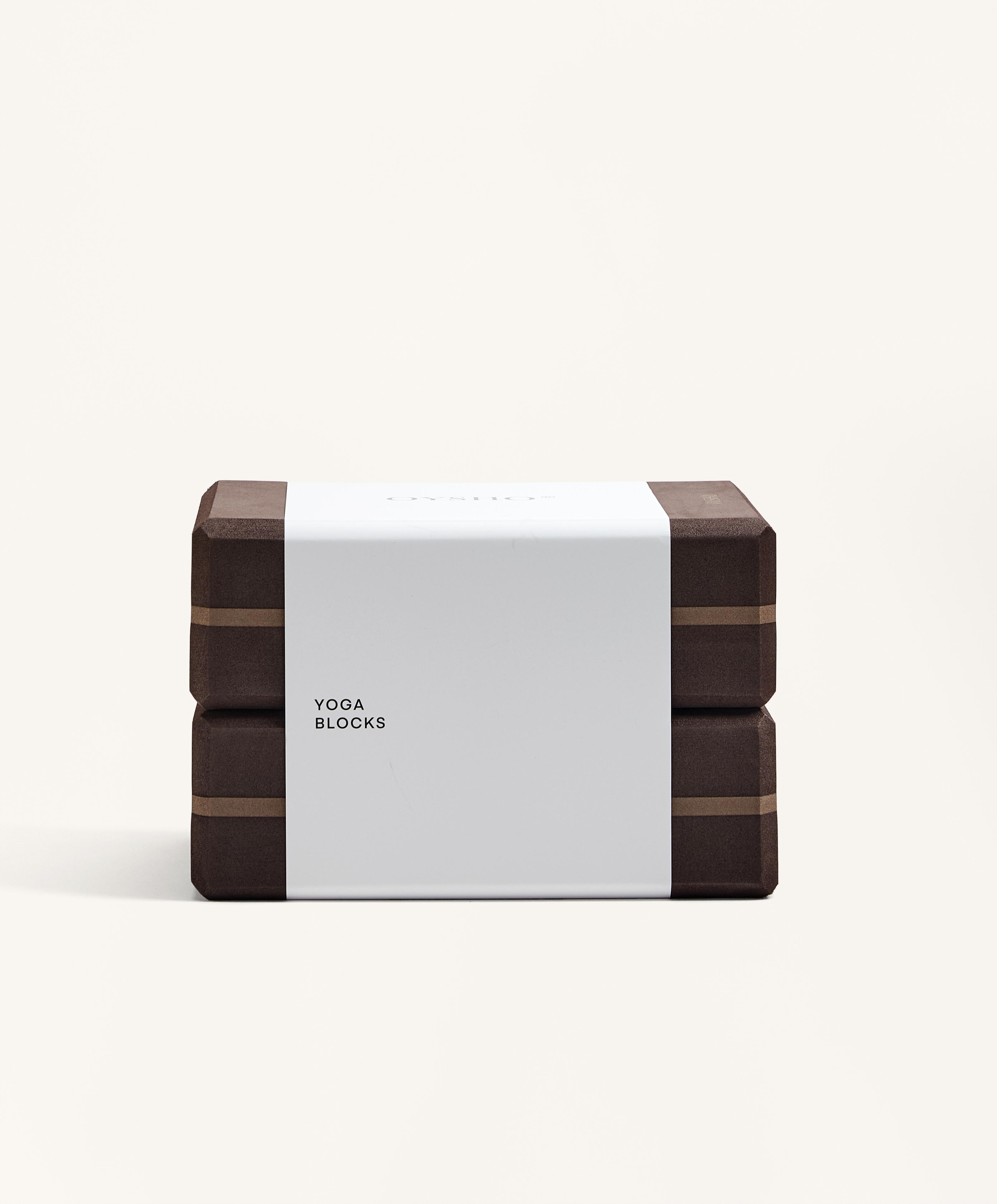 Yoga block pack — BROWN