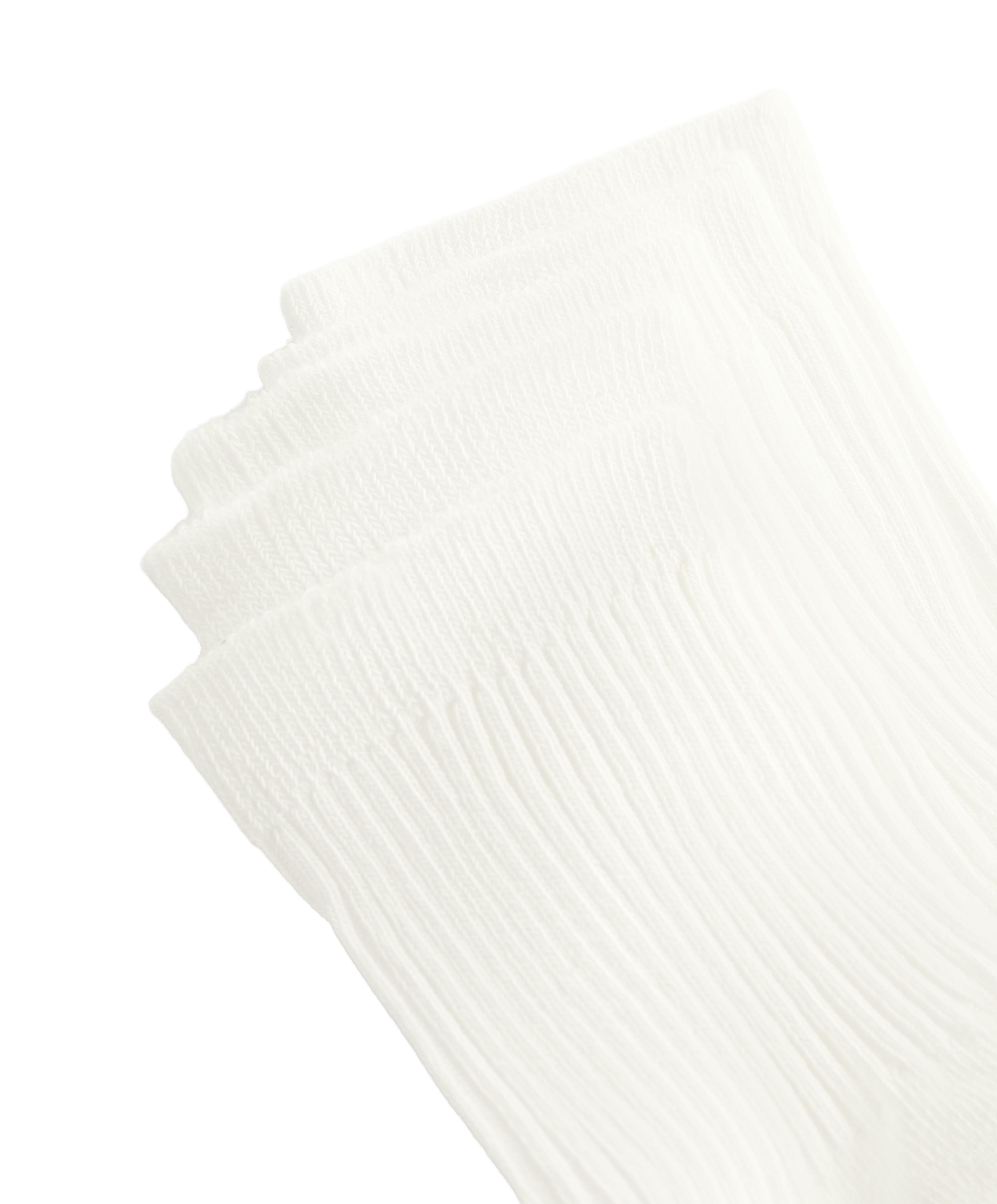 5 pairs of cotton blend quarter socks — PALE ECRU