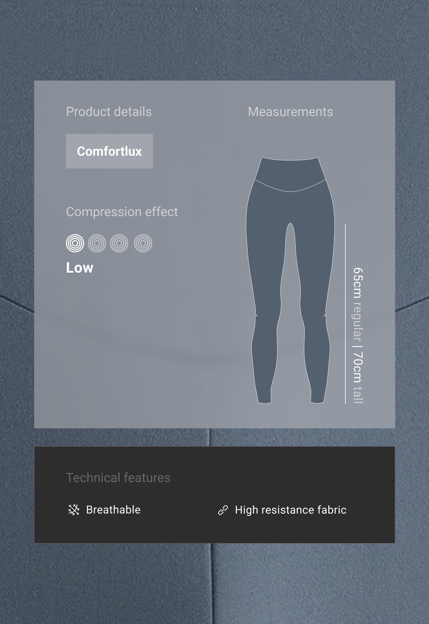 لغينغ Comfortlux بخصر عالٍ لغينغ Comfortlux بخصر عالٍ