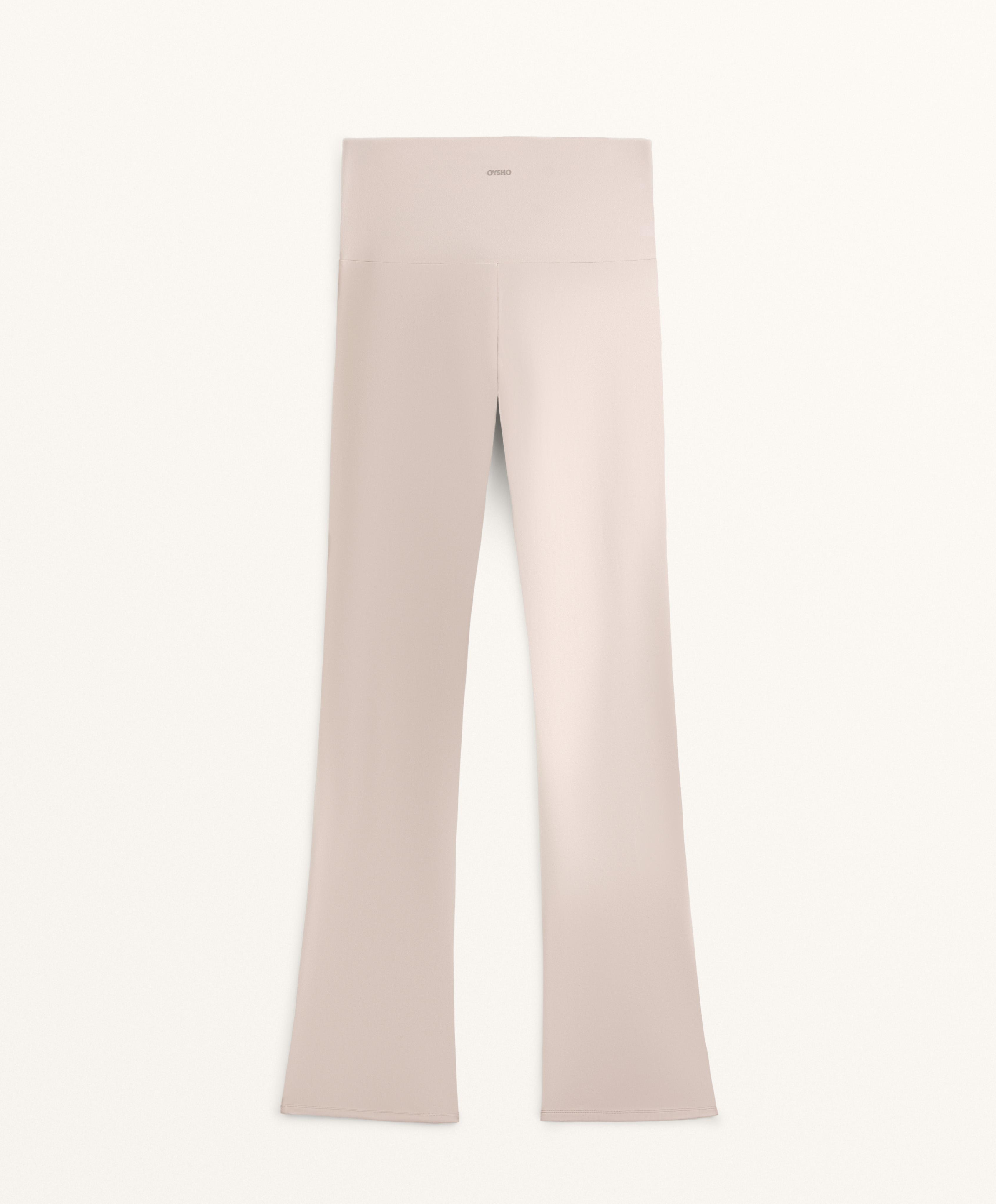 High-rise comfortlux flare trousers