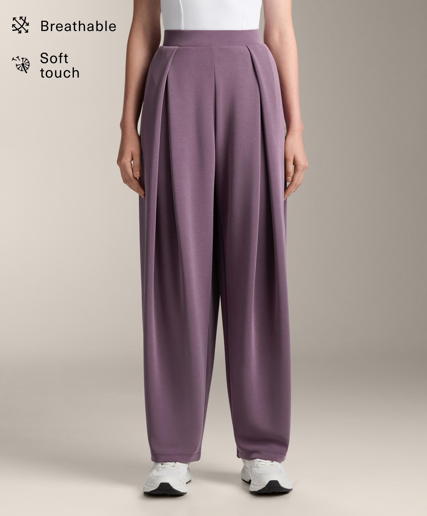 بنطلون كوكو ناعم الملمس بمزيج المودال - تخفيضات