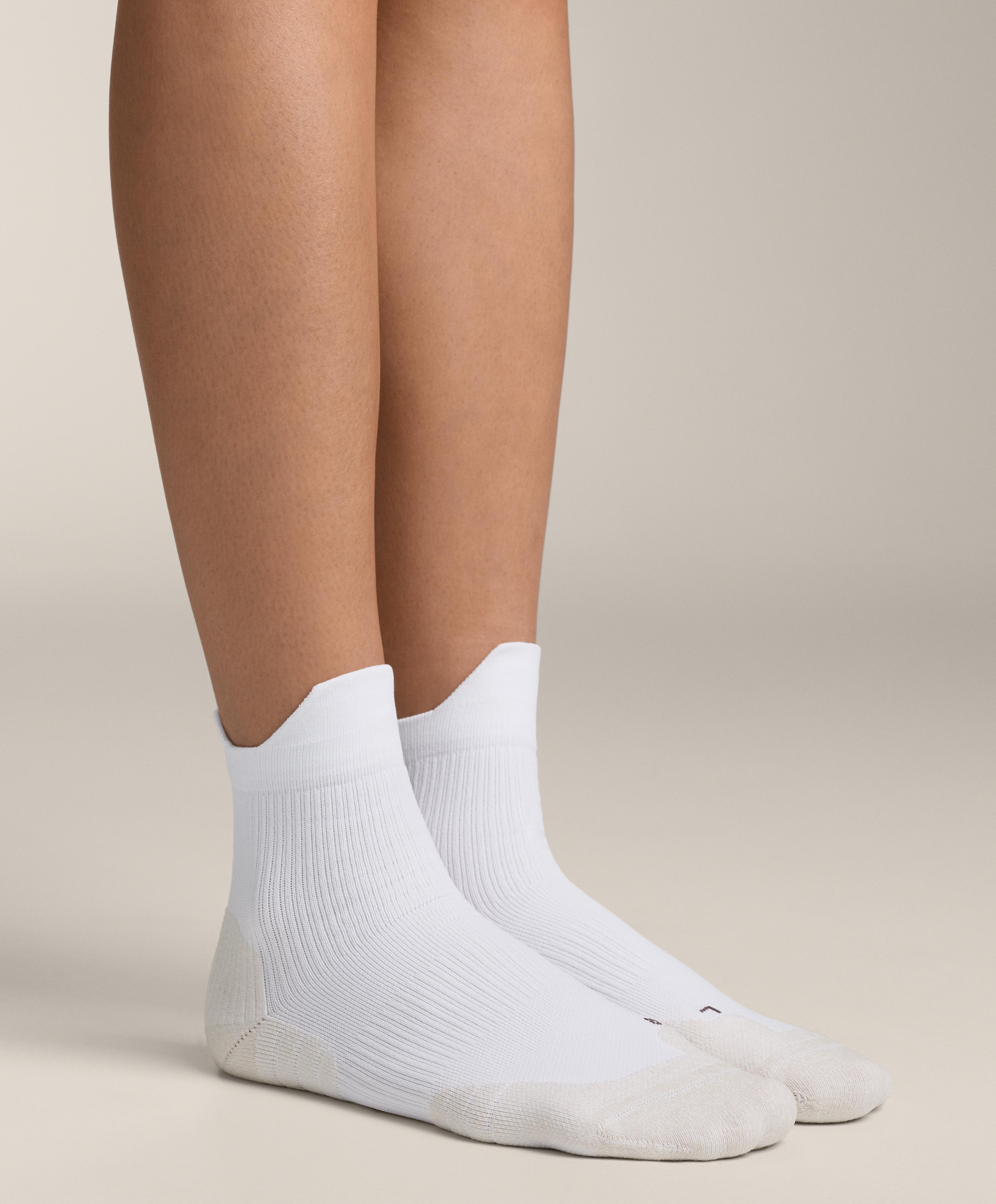 2 pairs of polyamide blend quarter Running socks