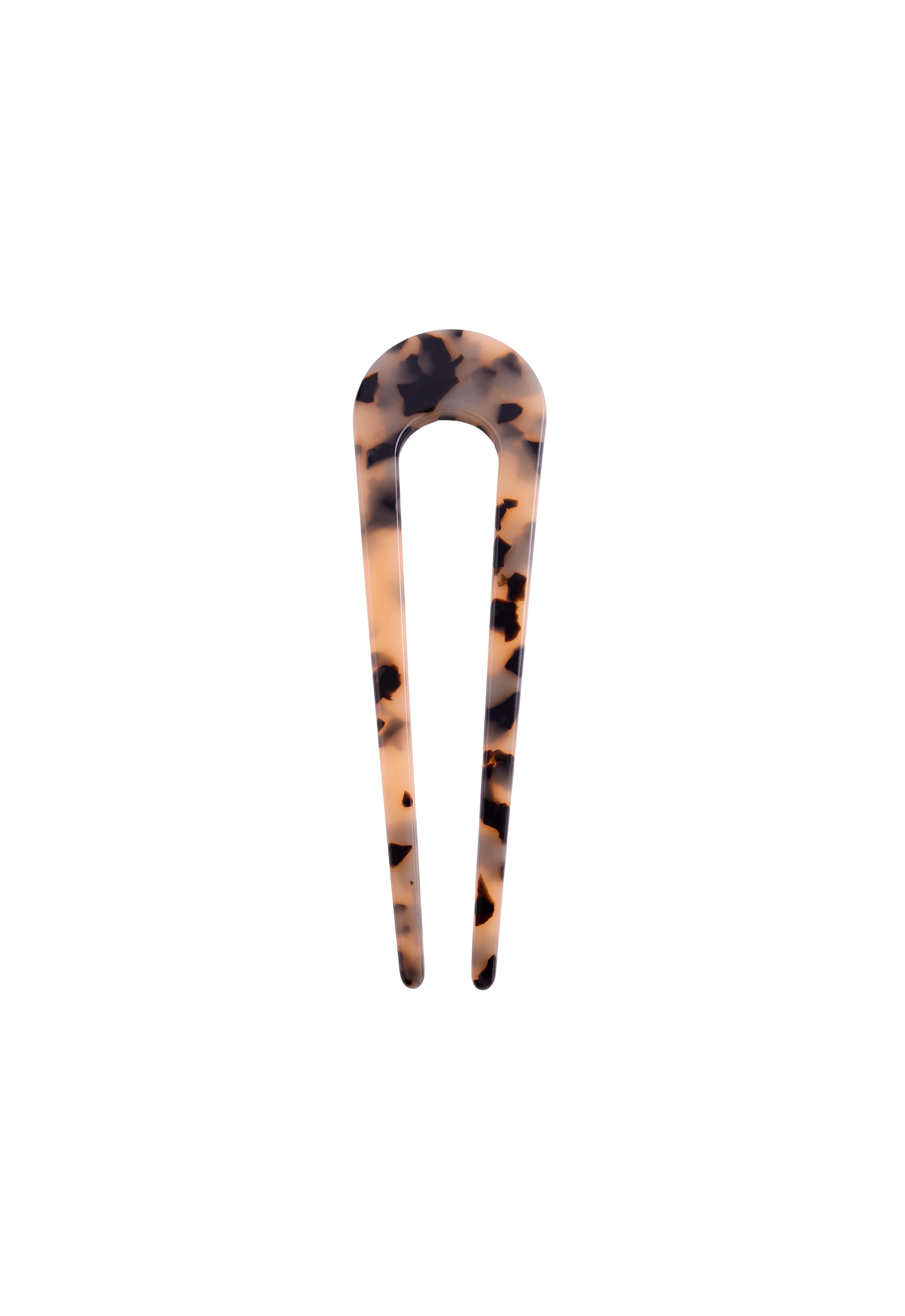 12cm hair slide — BLACK