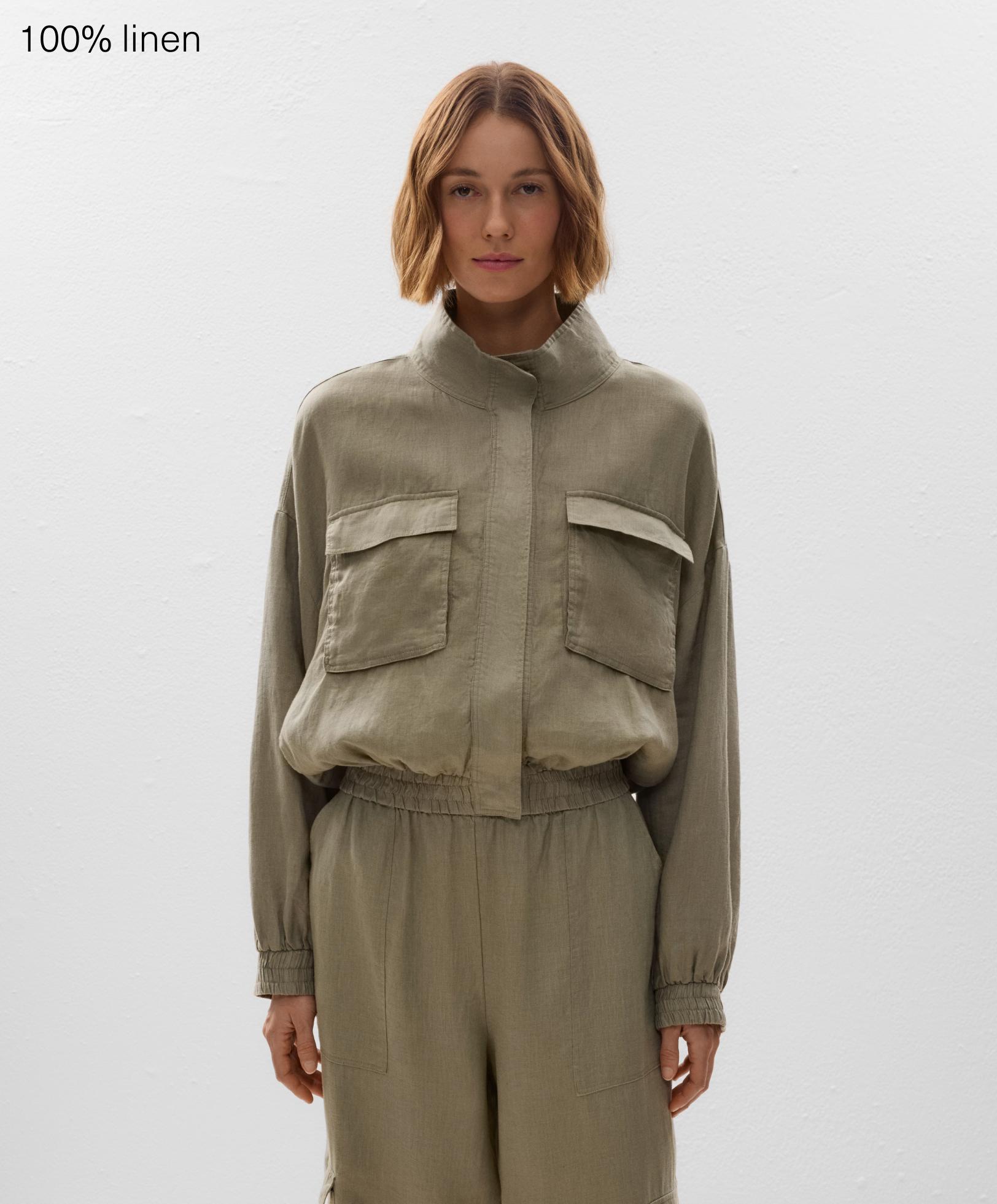 % 100 keten bomber ceket - İndirim
