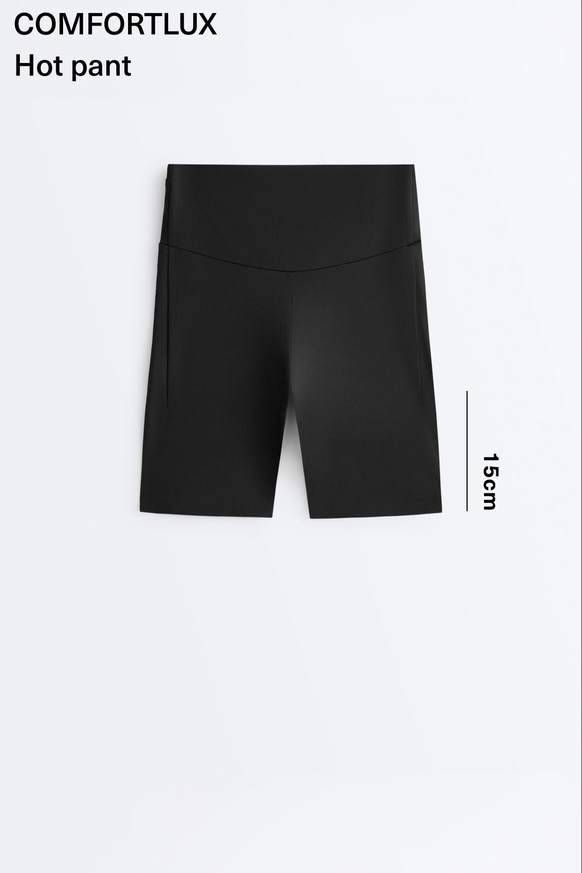High-rise 15cm running cycle leggings — BLACK