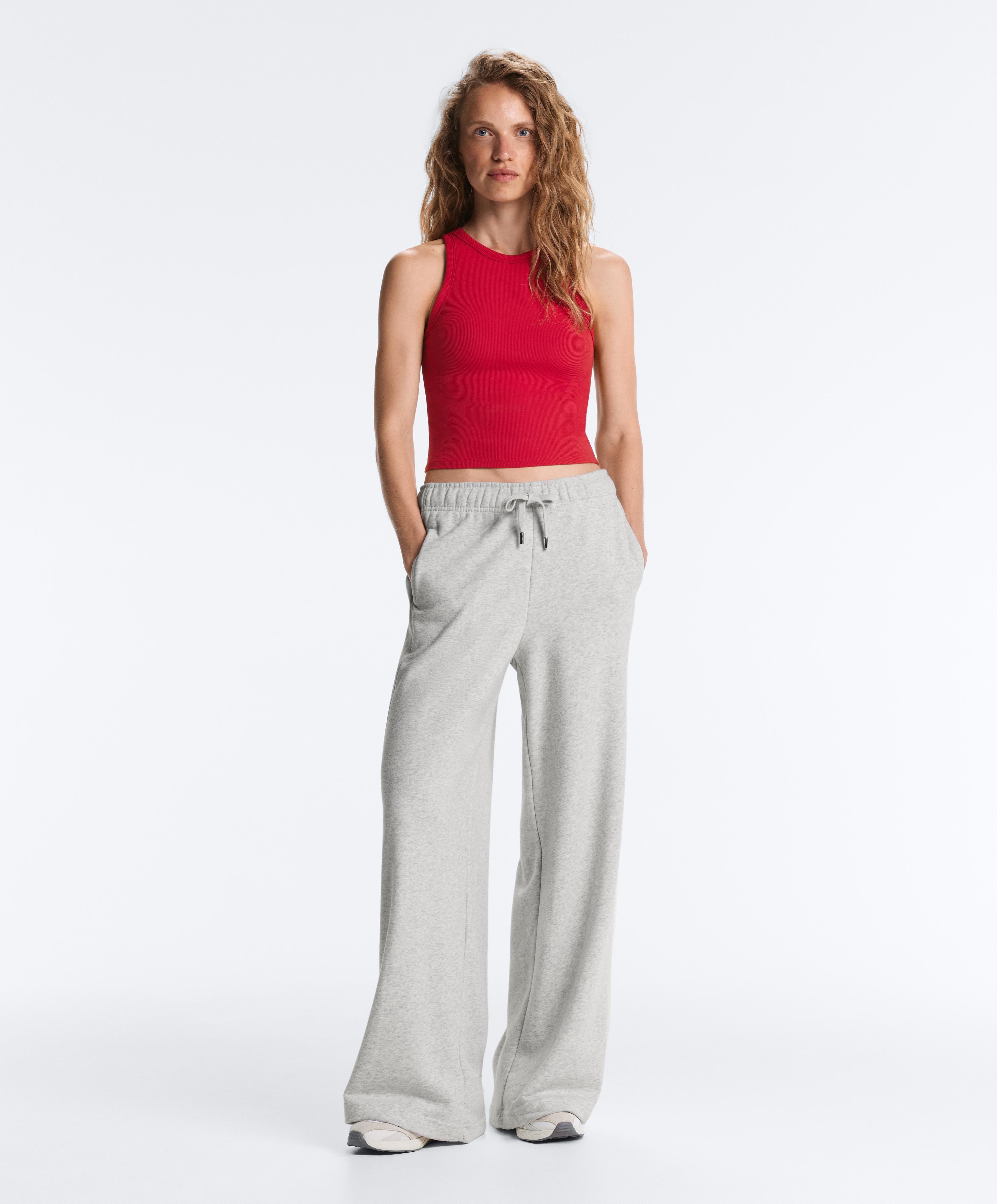 Long rib modal blend tank top Long rib modal blend tank top