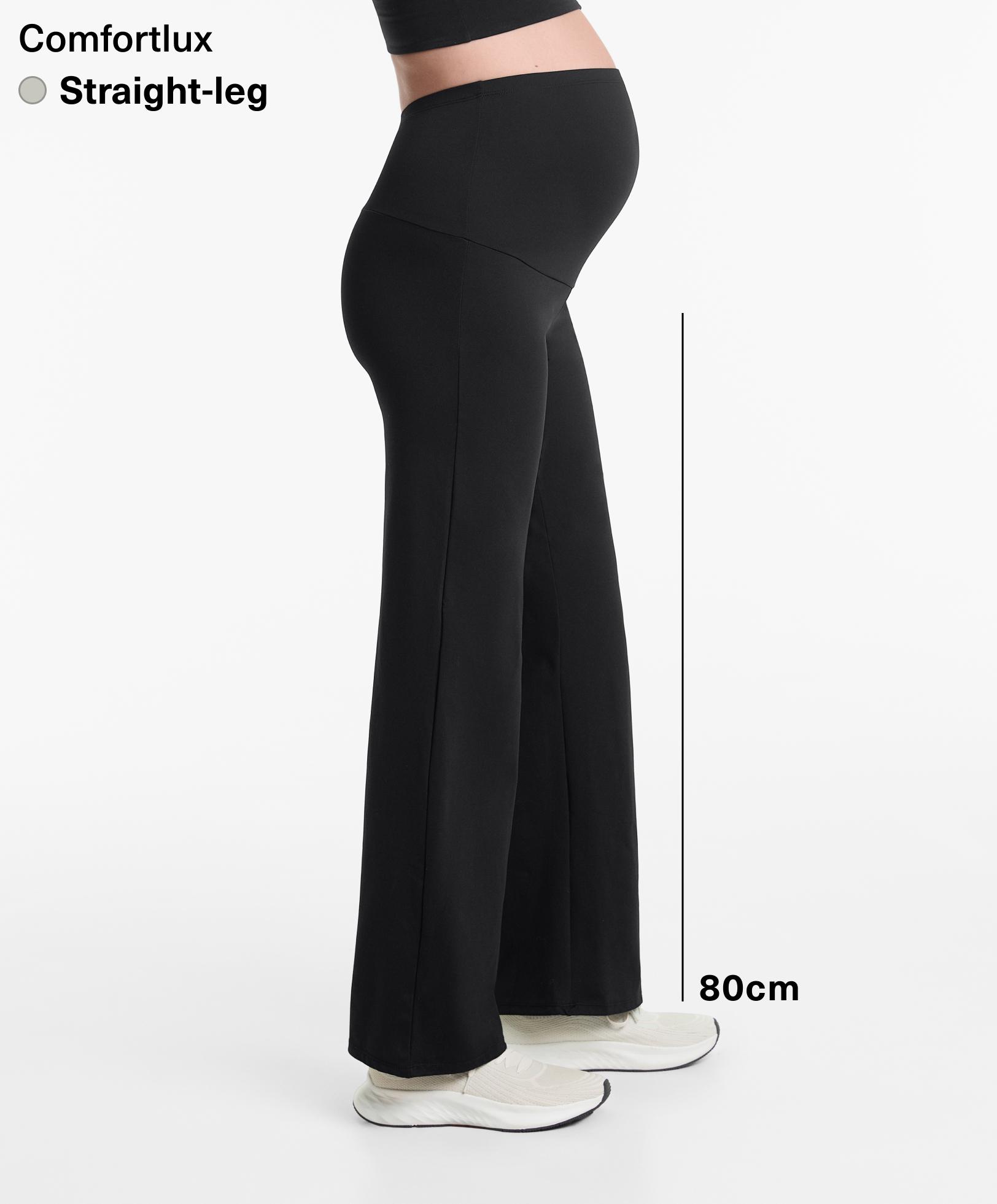 Comfortlux maternity straight-leg trousers
