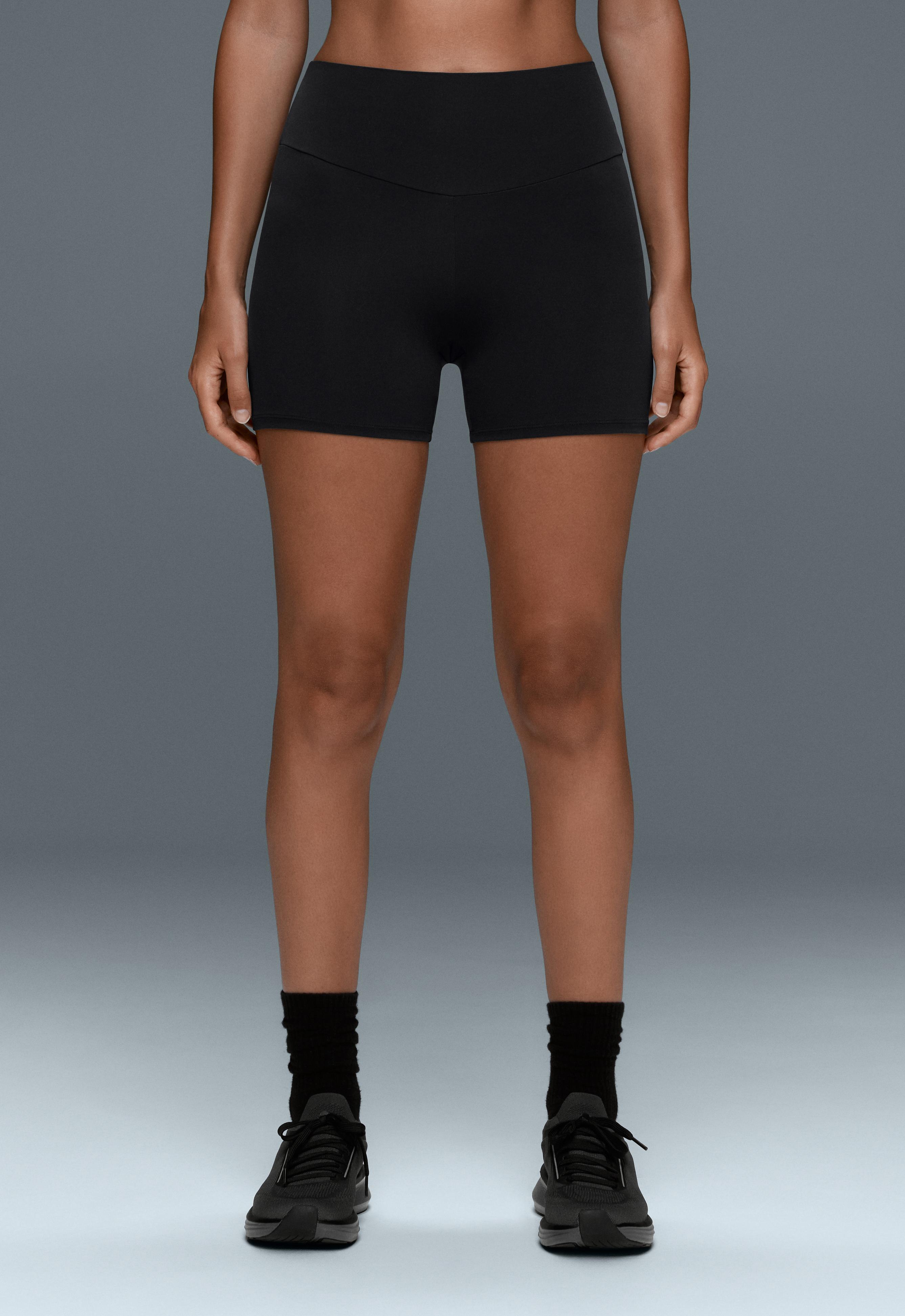 Comfortlux high-waisted 10cm hot pants Comfortlux high-waisted 10cm hot pants