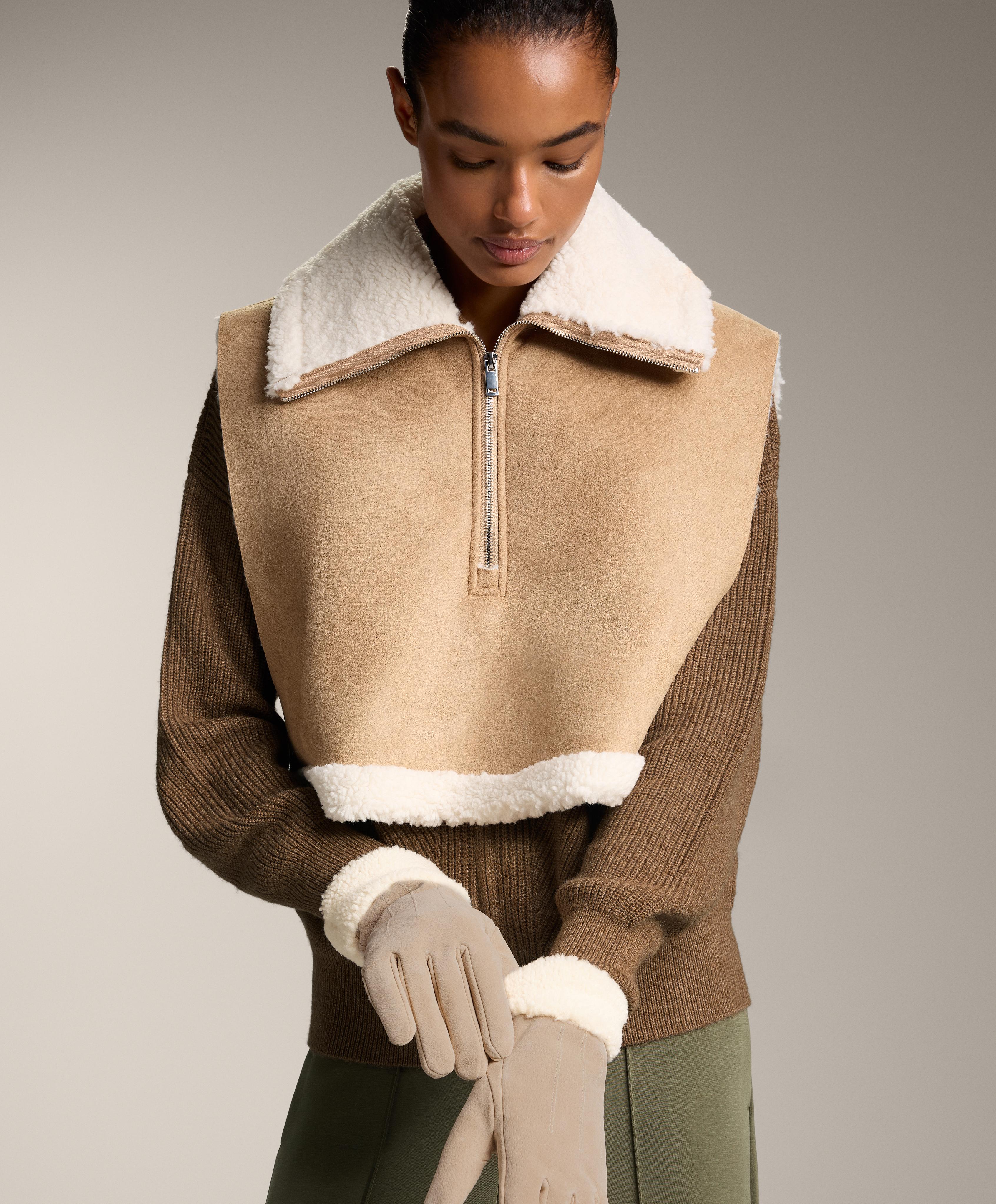 Γάντια από δέρμα διπλής όψης - Εκπτώσεις