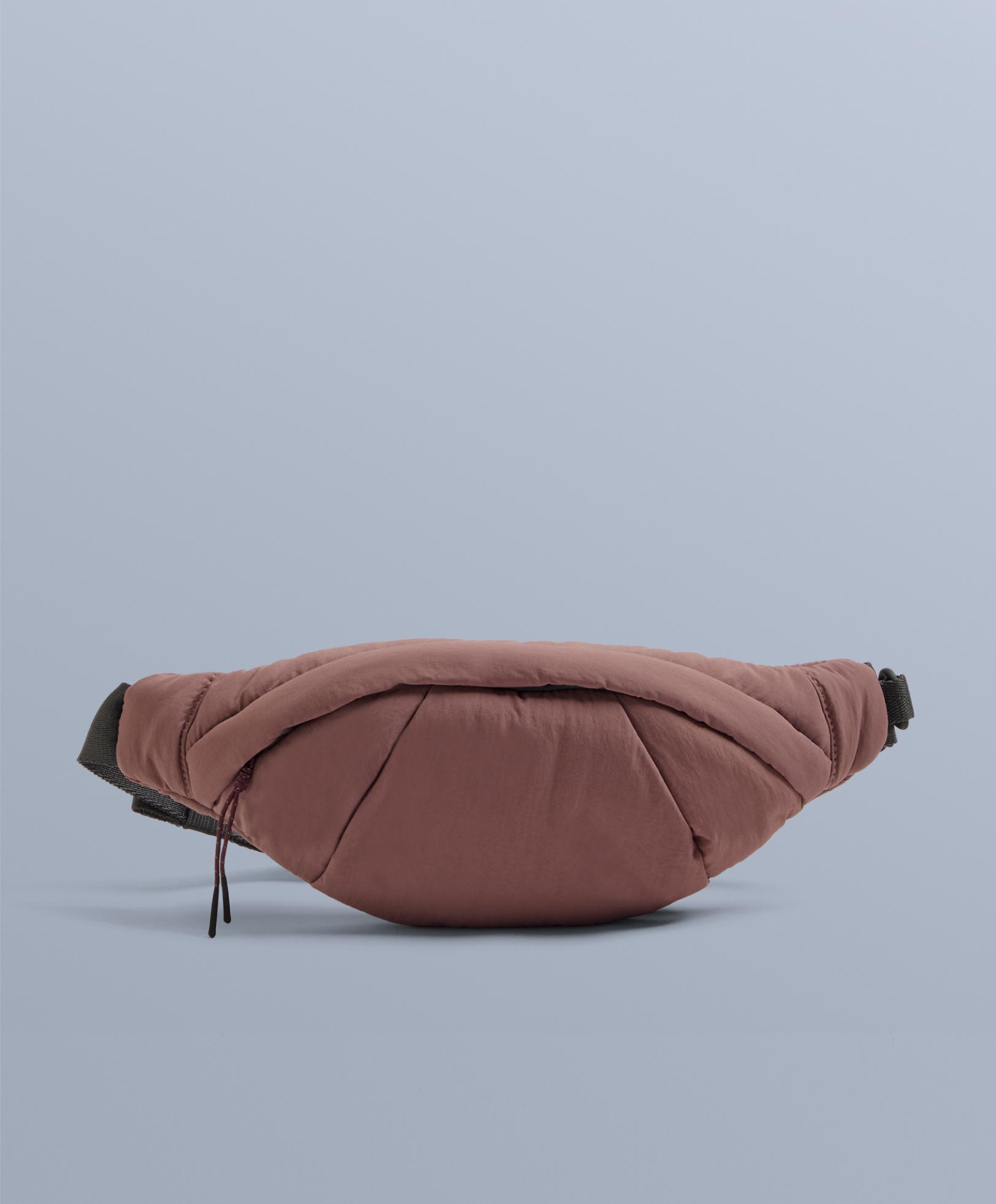 Water-repellent nylon belt bag — MAUVE