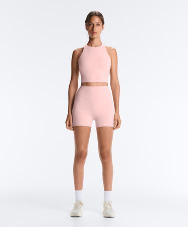 Hot pants high rise Comfortlux 10 cm — CLOUD PINK 3