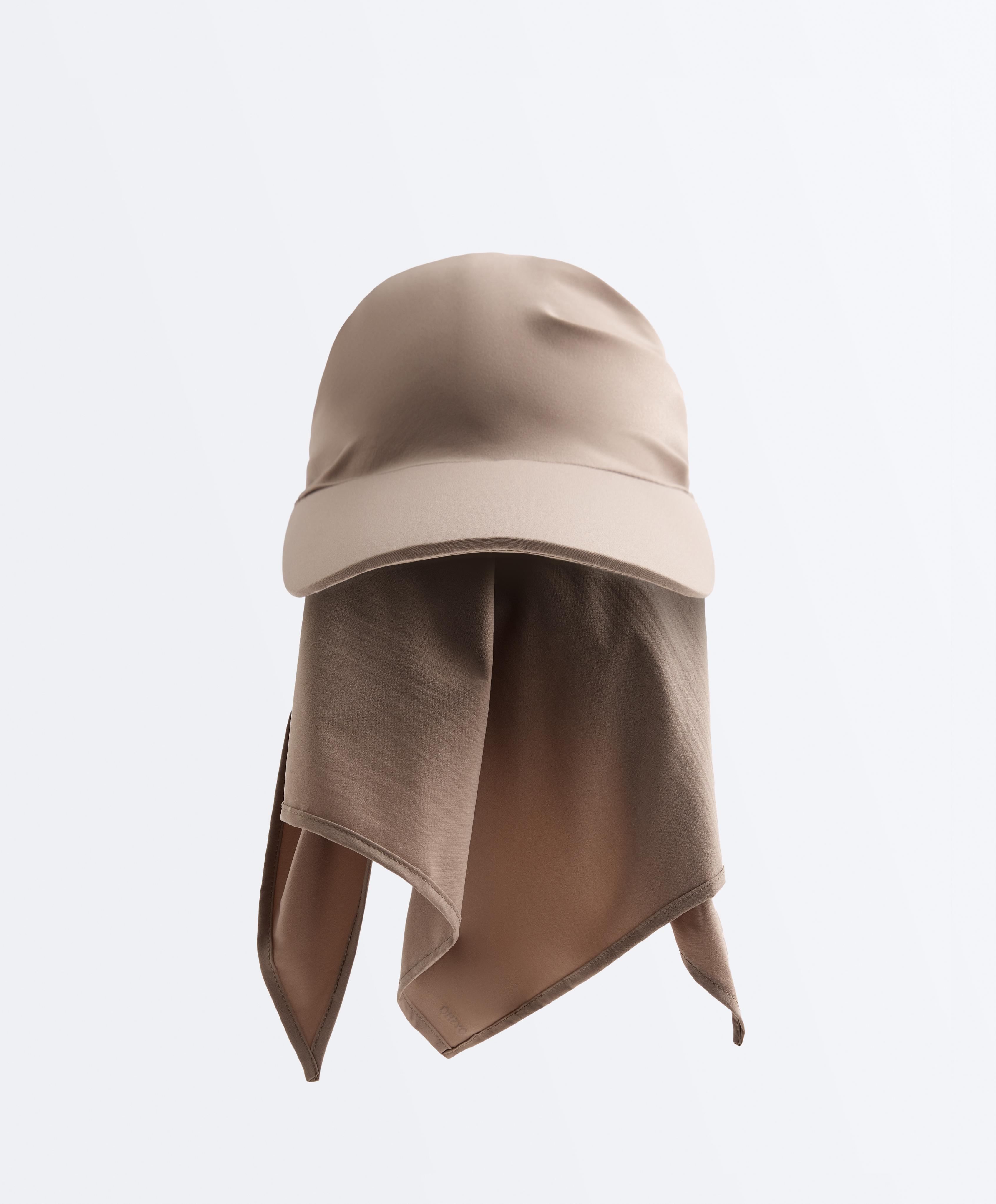 Lightweight knotted visor — MINK MELANGE