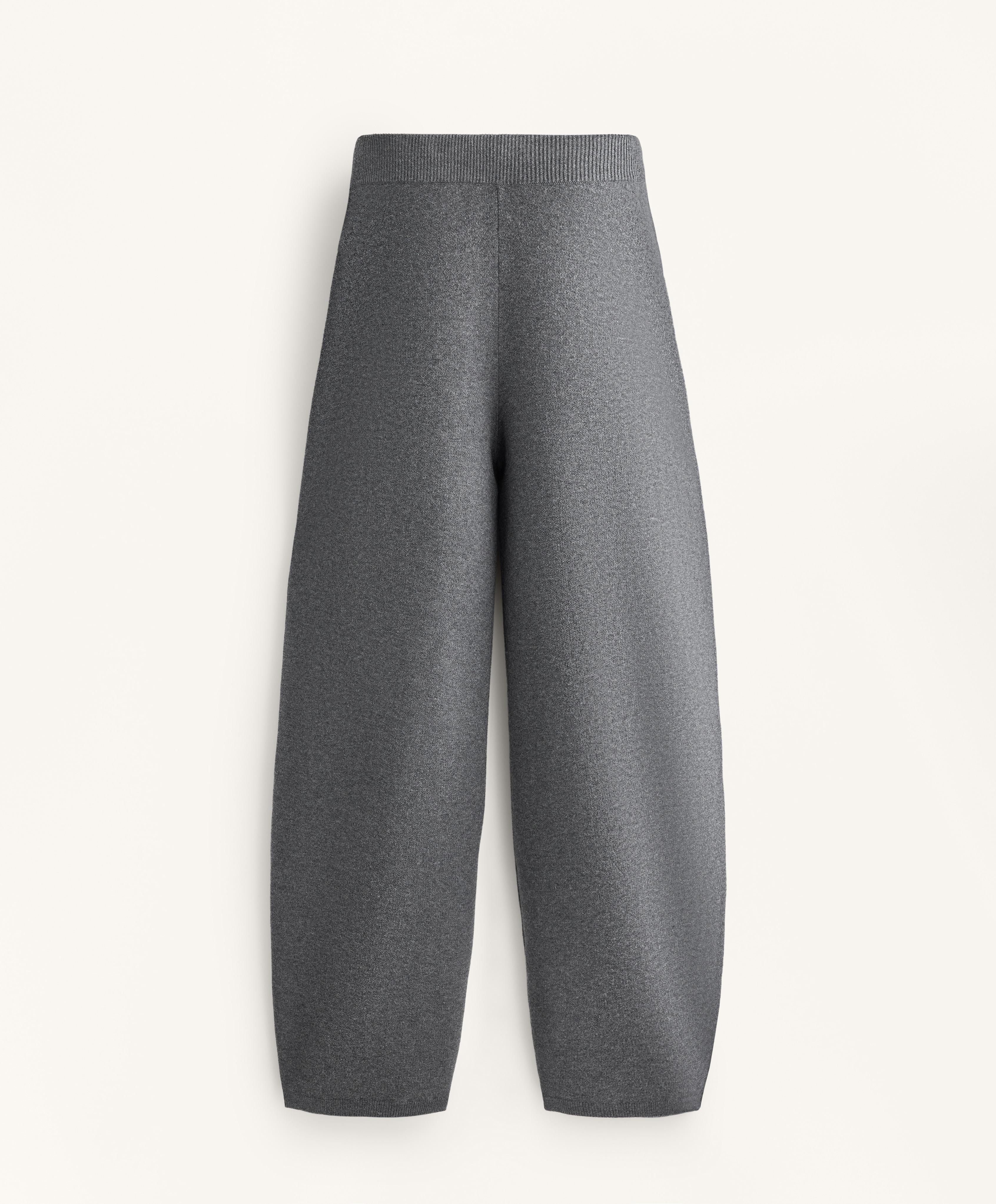 Cocoon gebreide broek