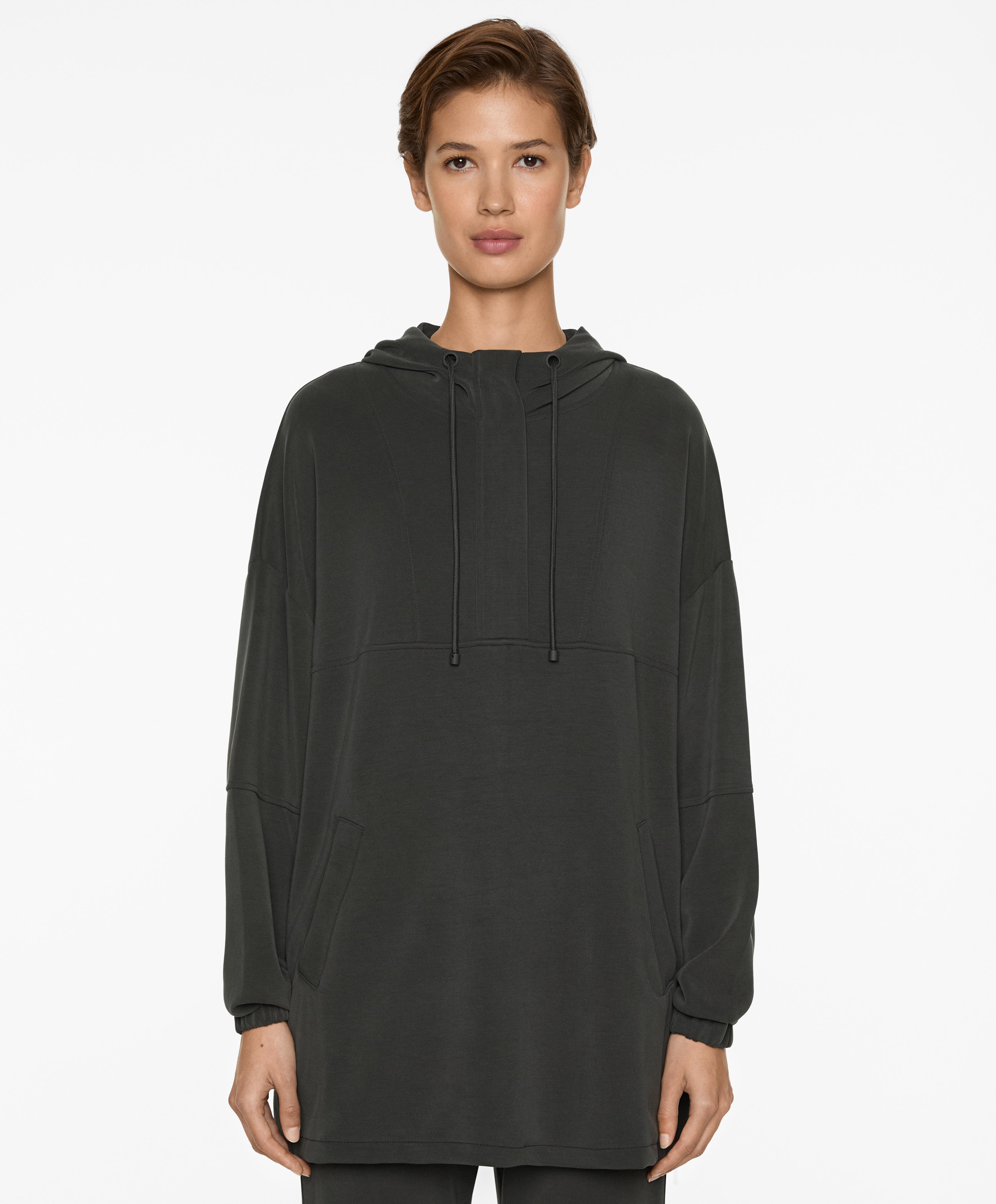 Sudadera oversize con modal